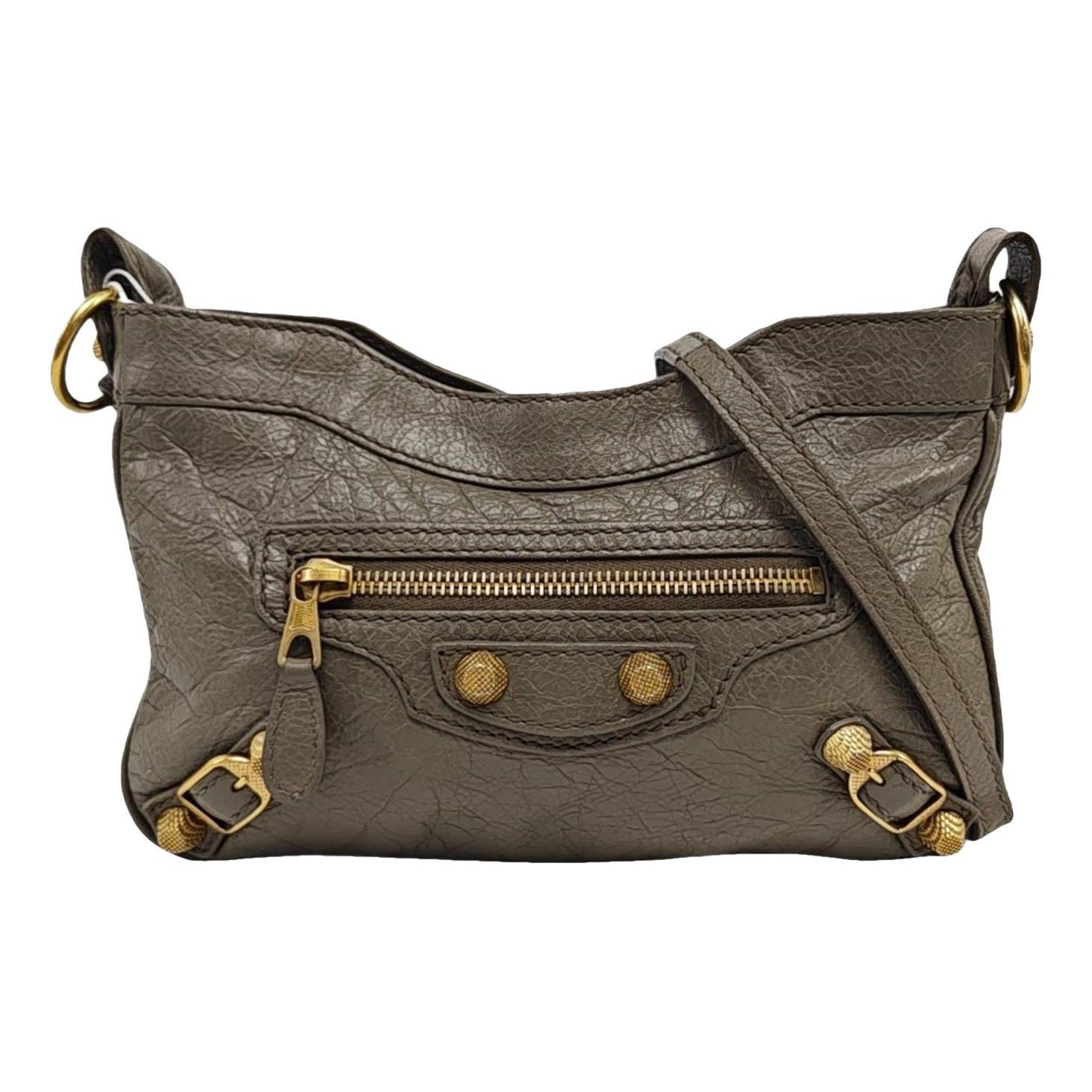 Leather handbag