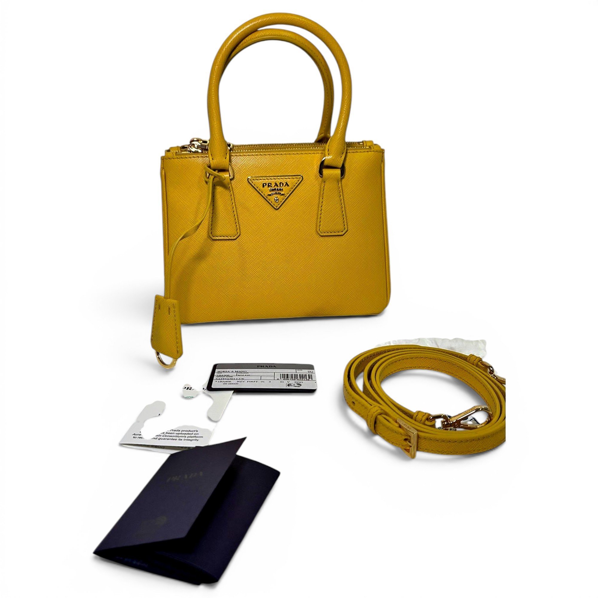 Galleria leather handbag