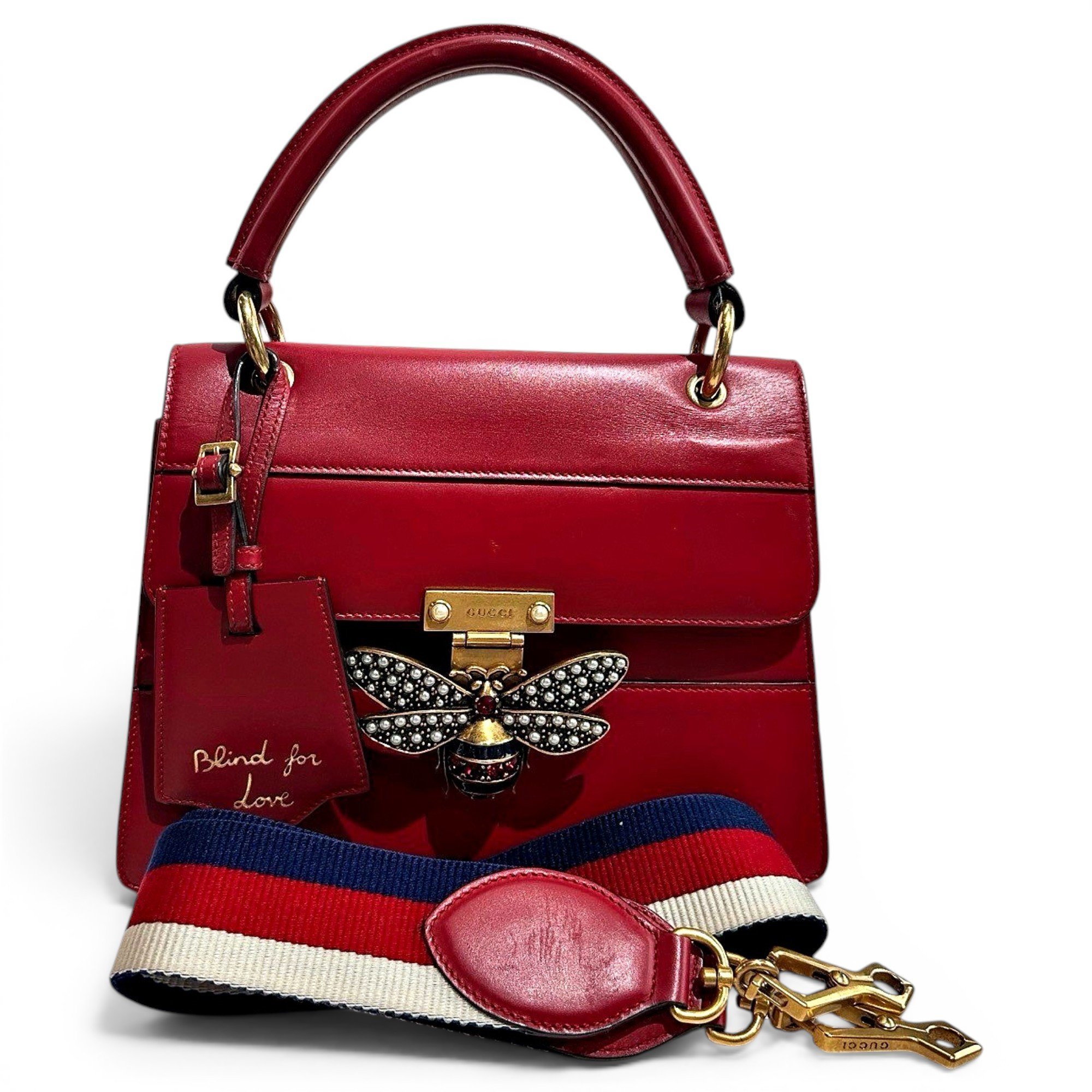 Queen Margaret leather handbag