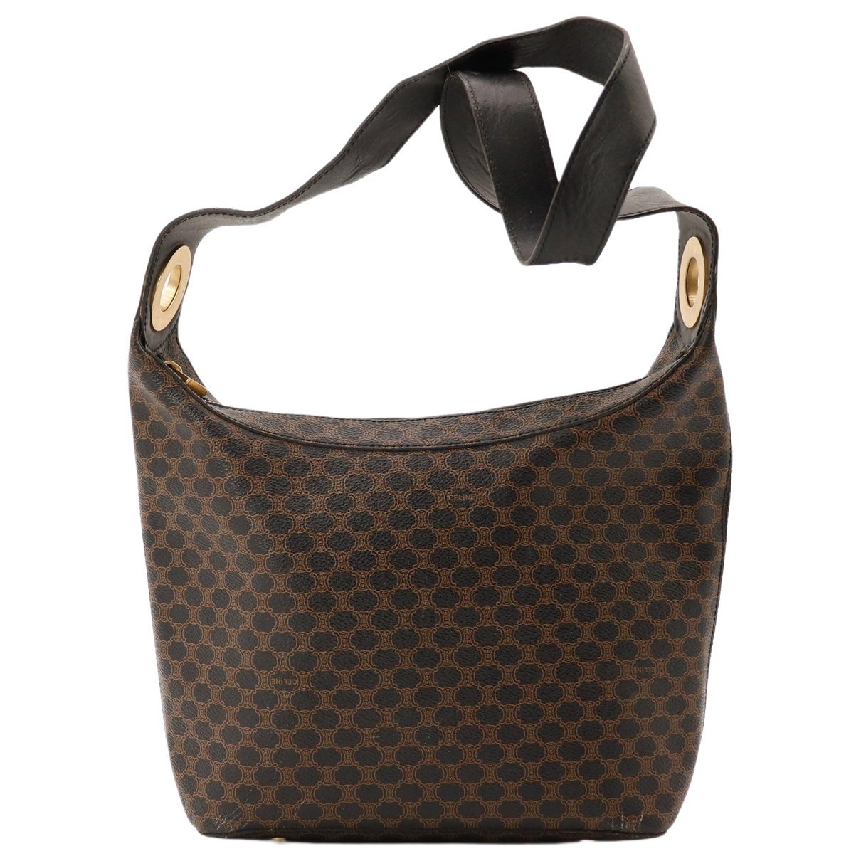 Triomphe leather handbag