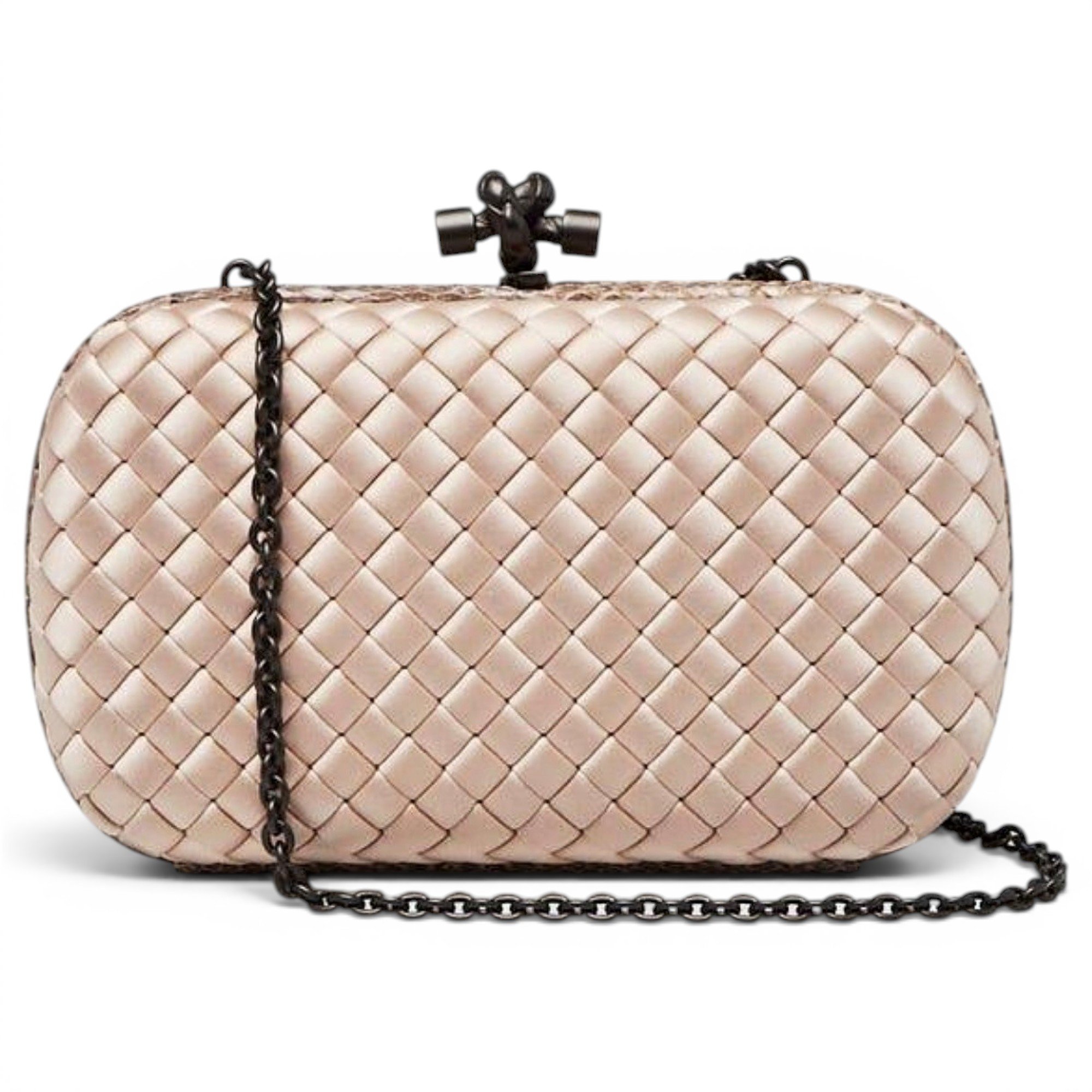 Pochette Knot cloth clutch bag