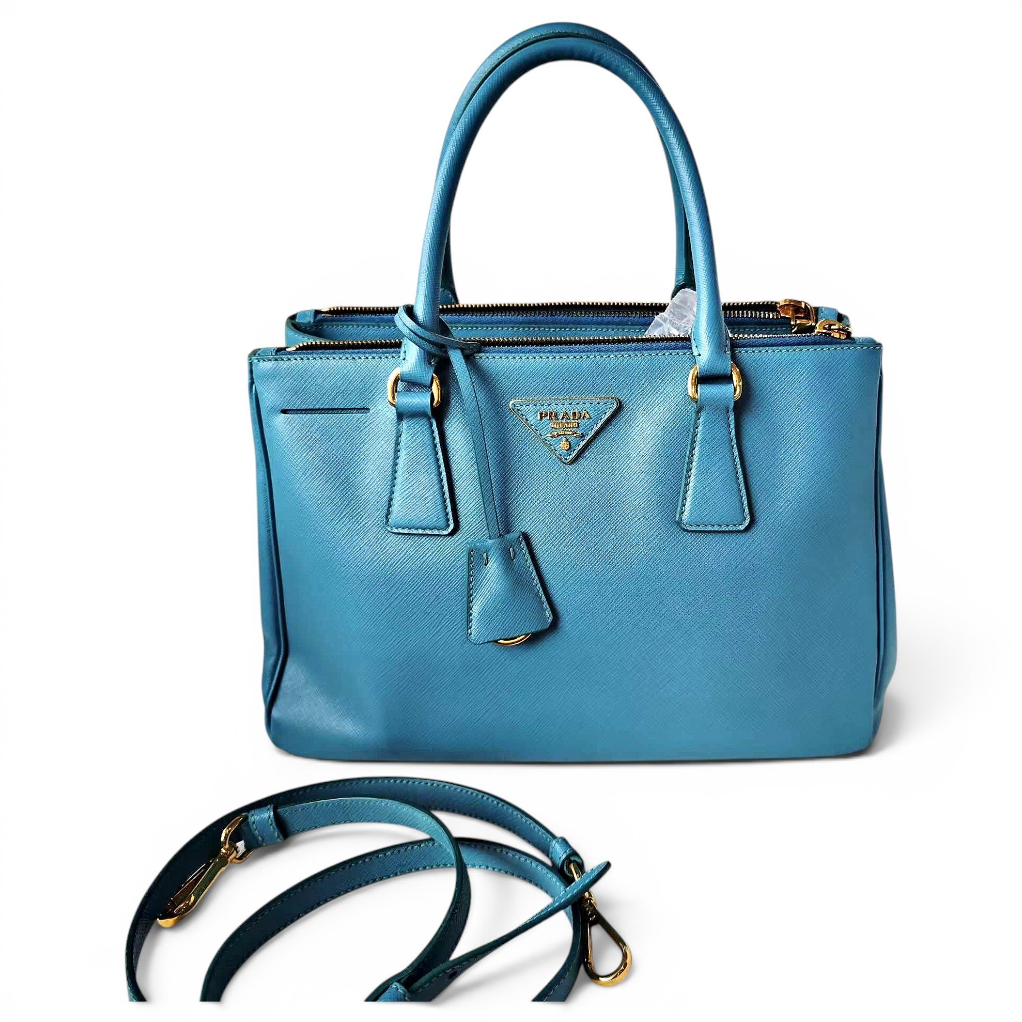 Galleria leather handbag