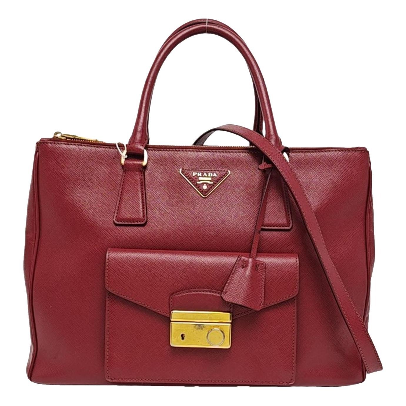 Galleria leather handbag