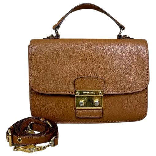 Leather crossbody bag