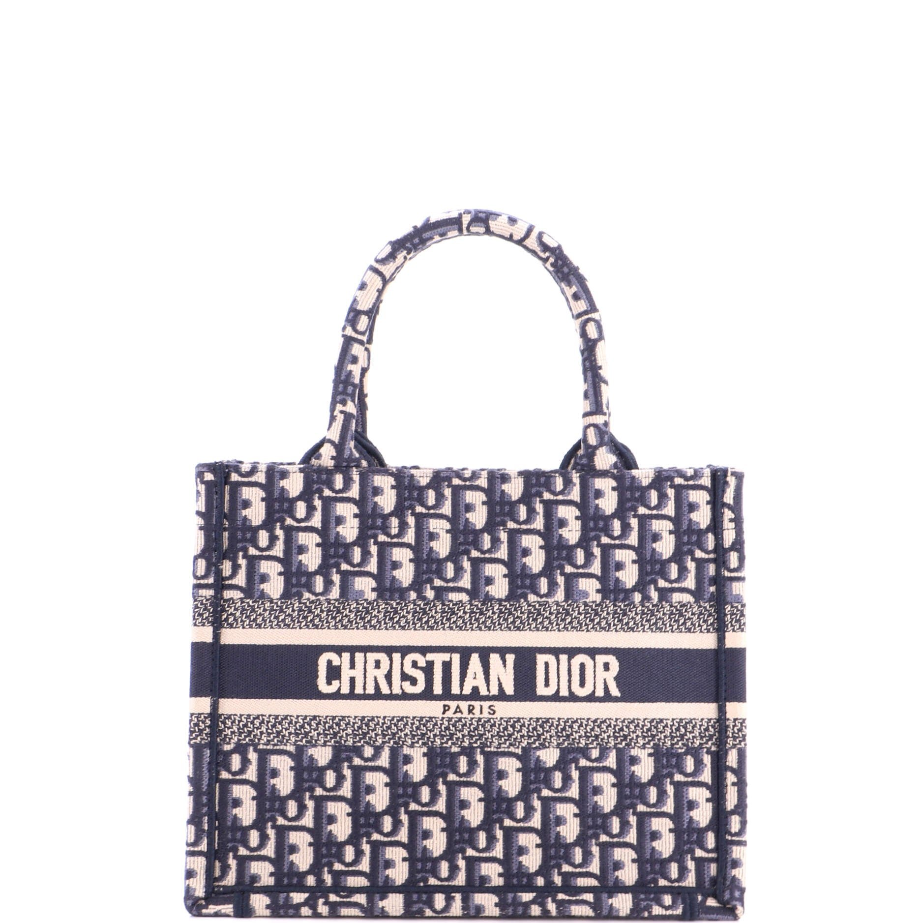 Book Tote Oblique Canvas Small