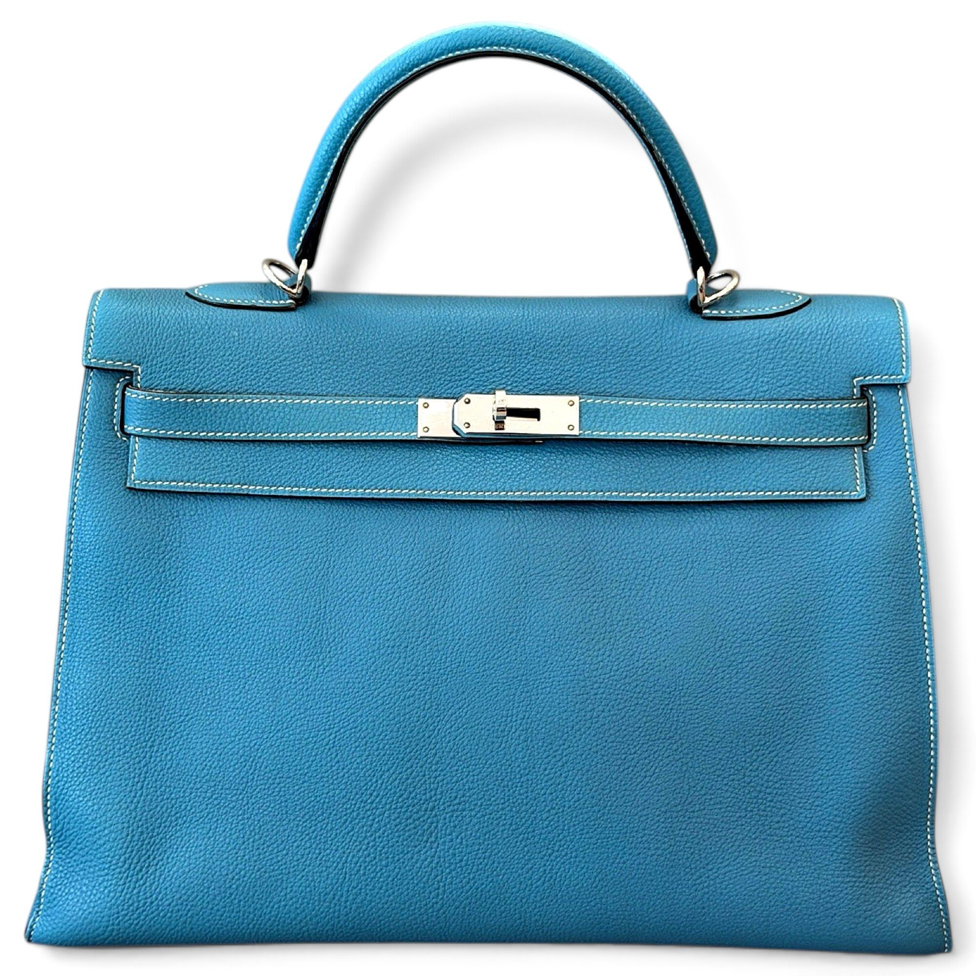 Kelly 35 leather handbag