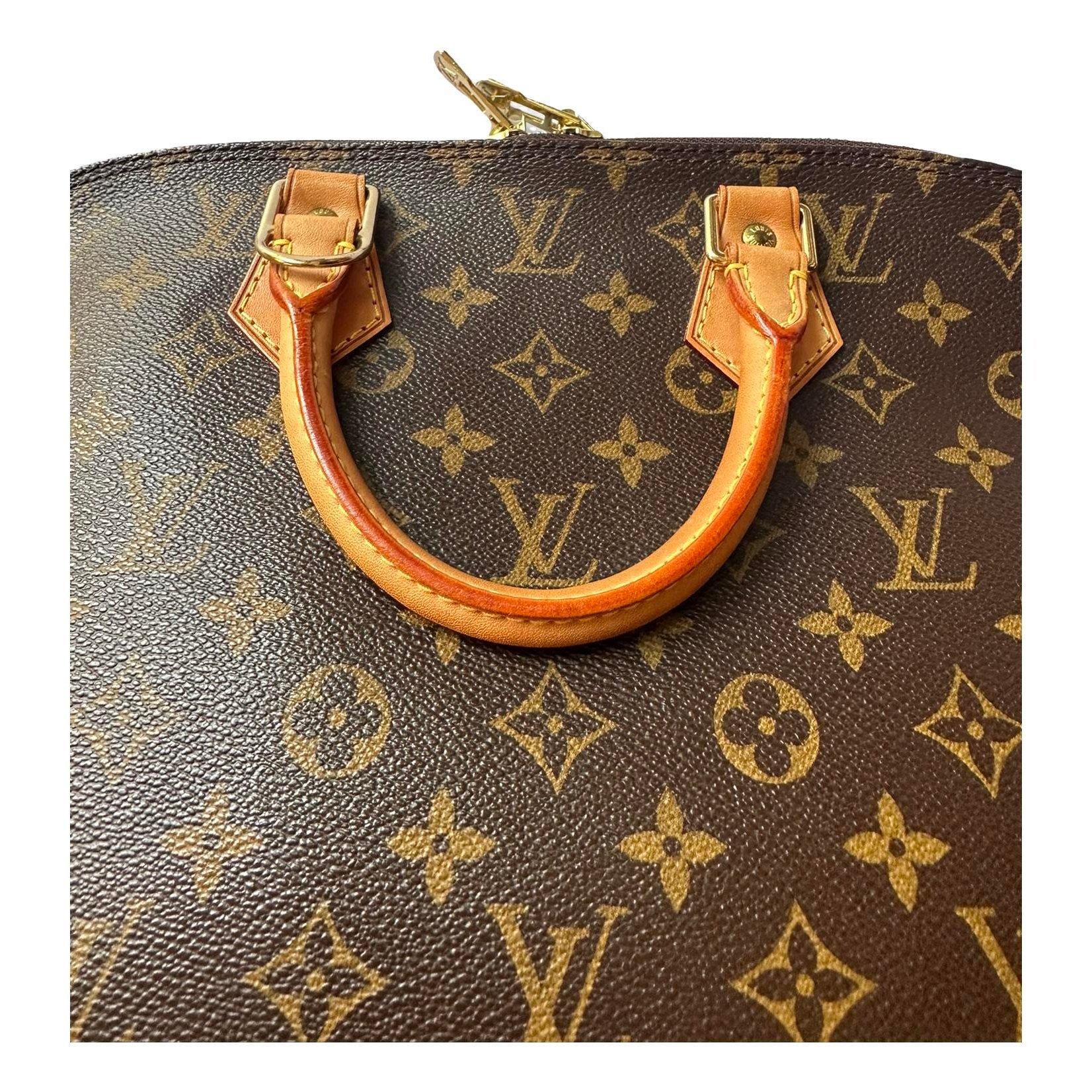 Alma leather handbag