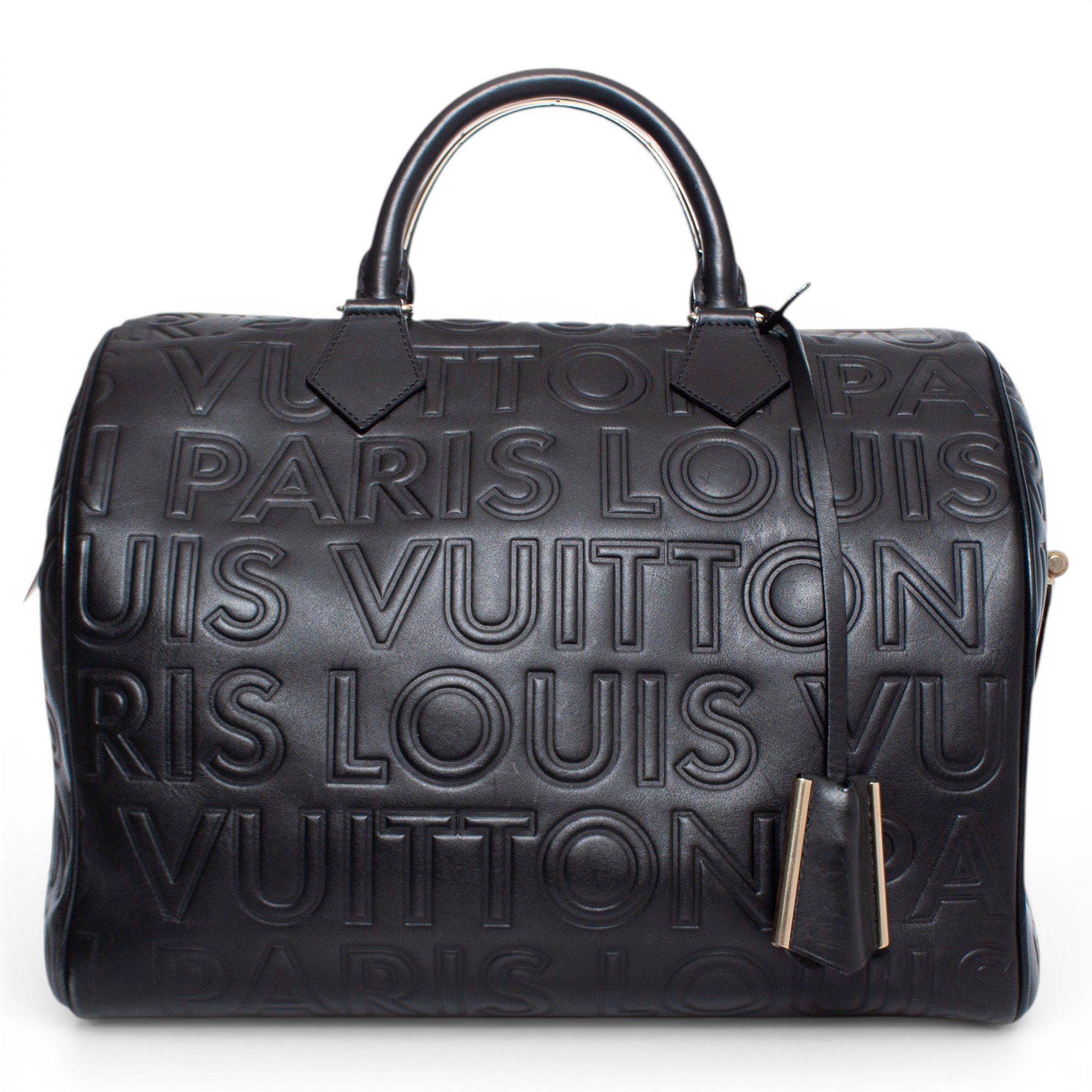 Speedy leather handbag