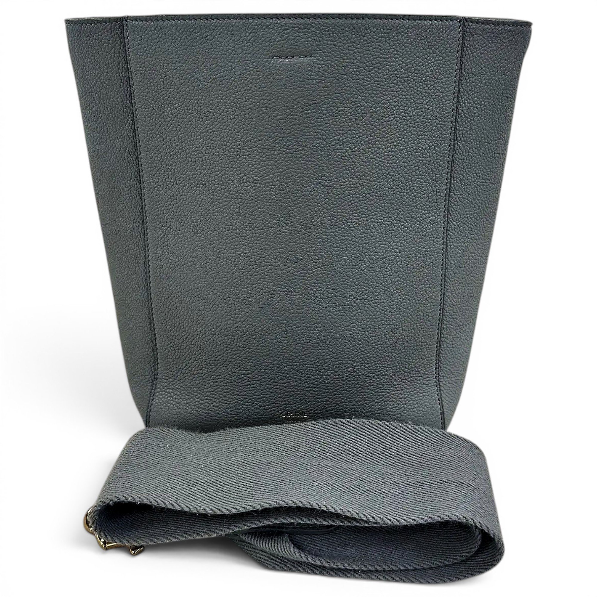 Seau Sangle leather tote