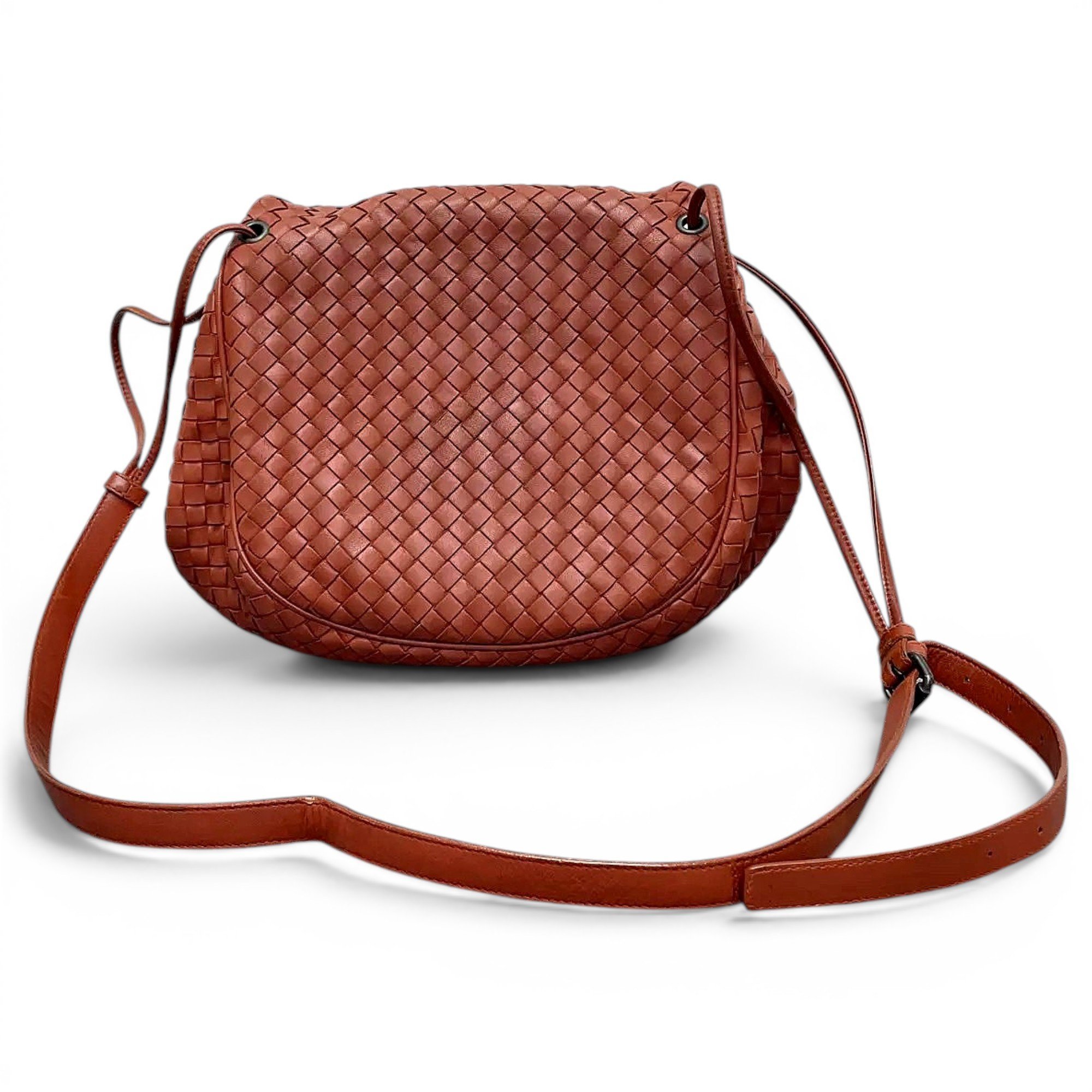 Leather crossbody bag