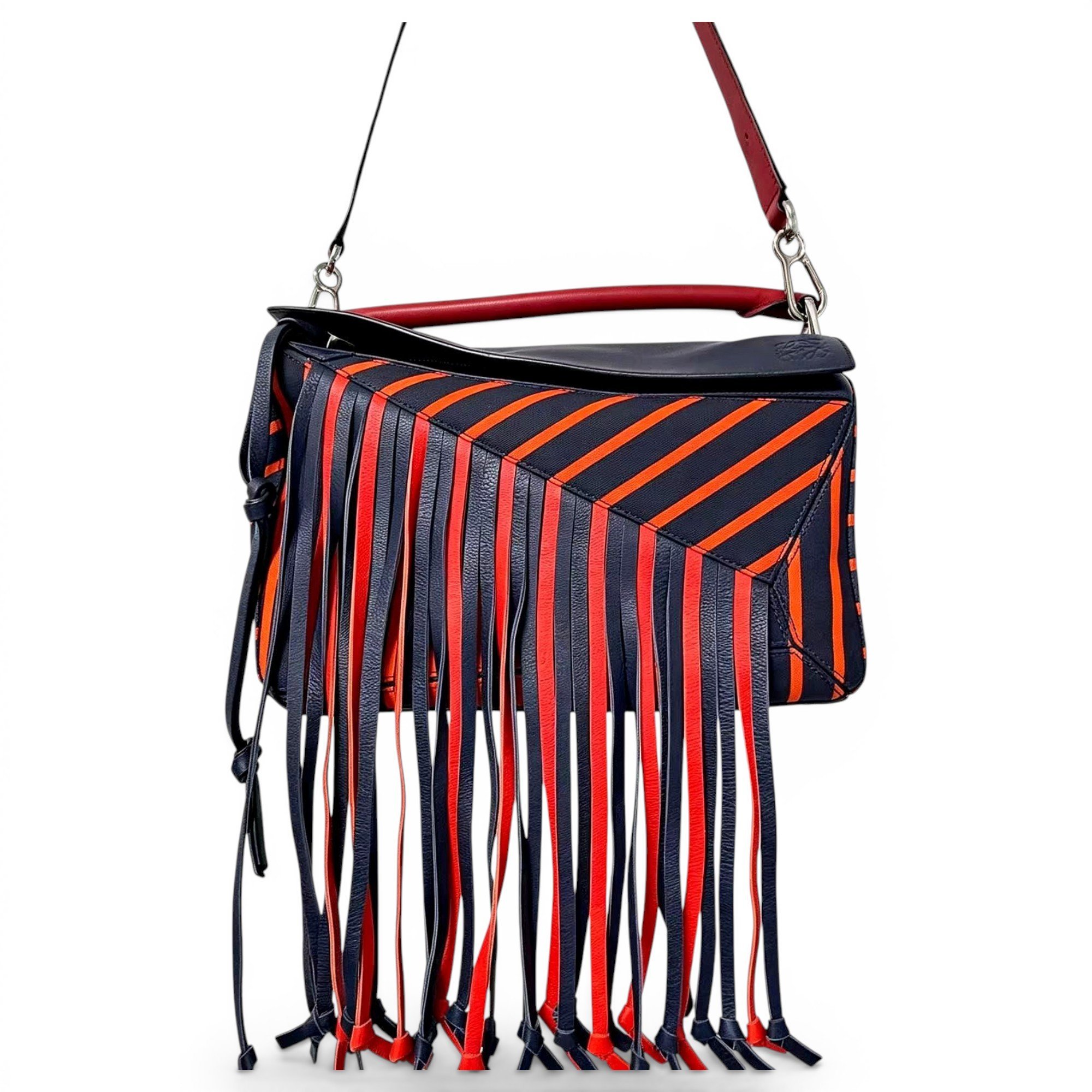 Puzzle cloth handbag