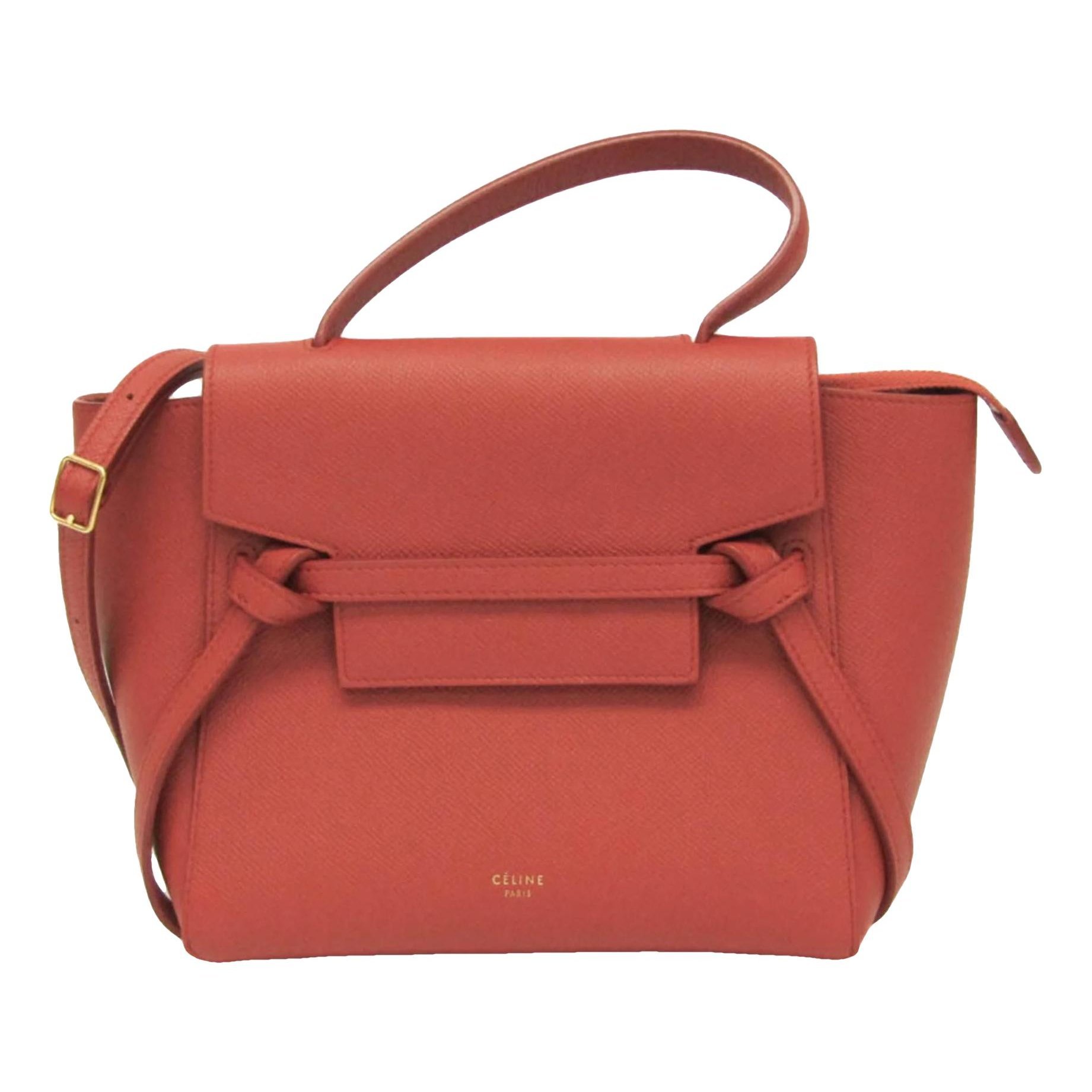 Leather handbag