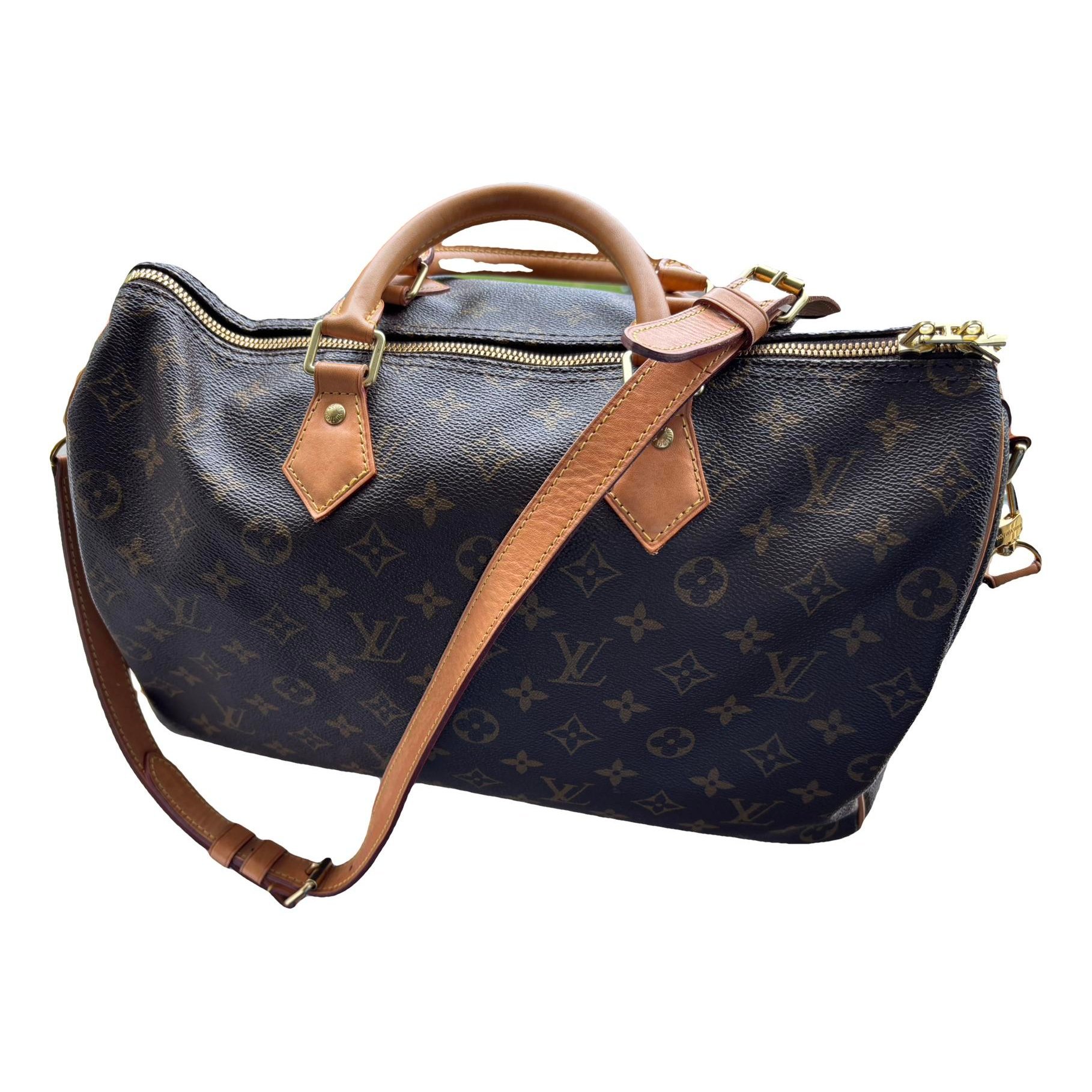 Speedy Bandoulière leather handbag