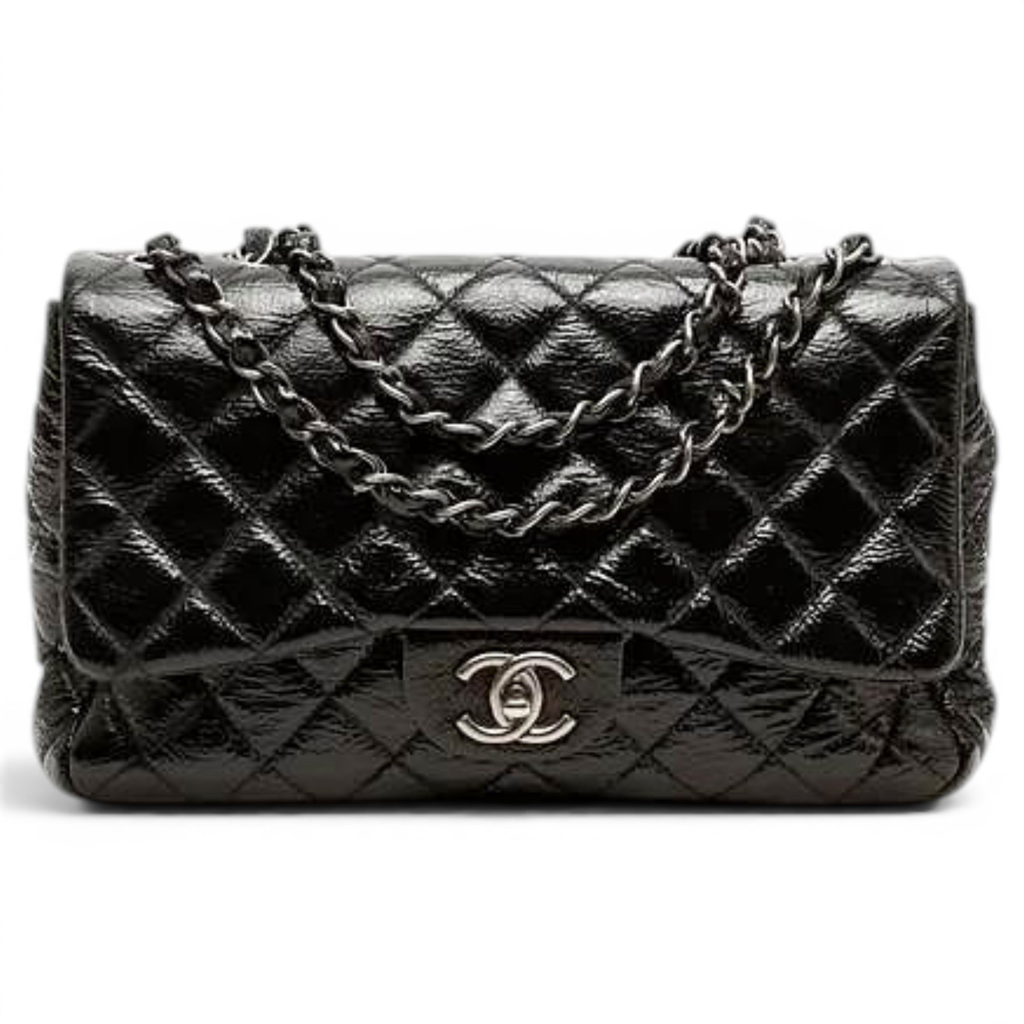 Timeless/Classique patent leather handbag