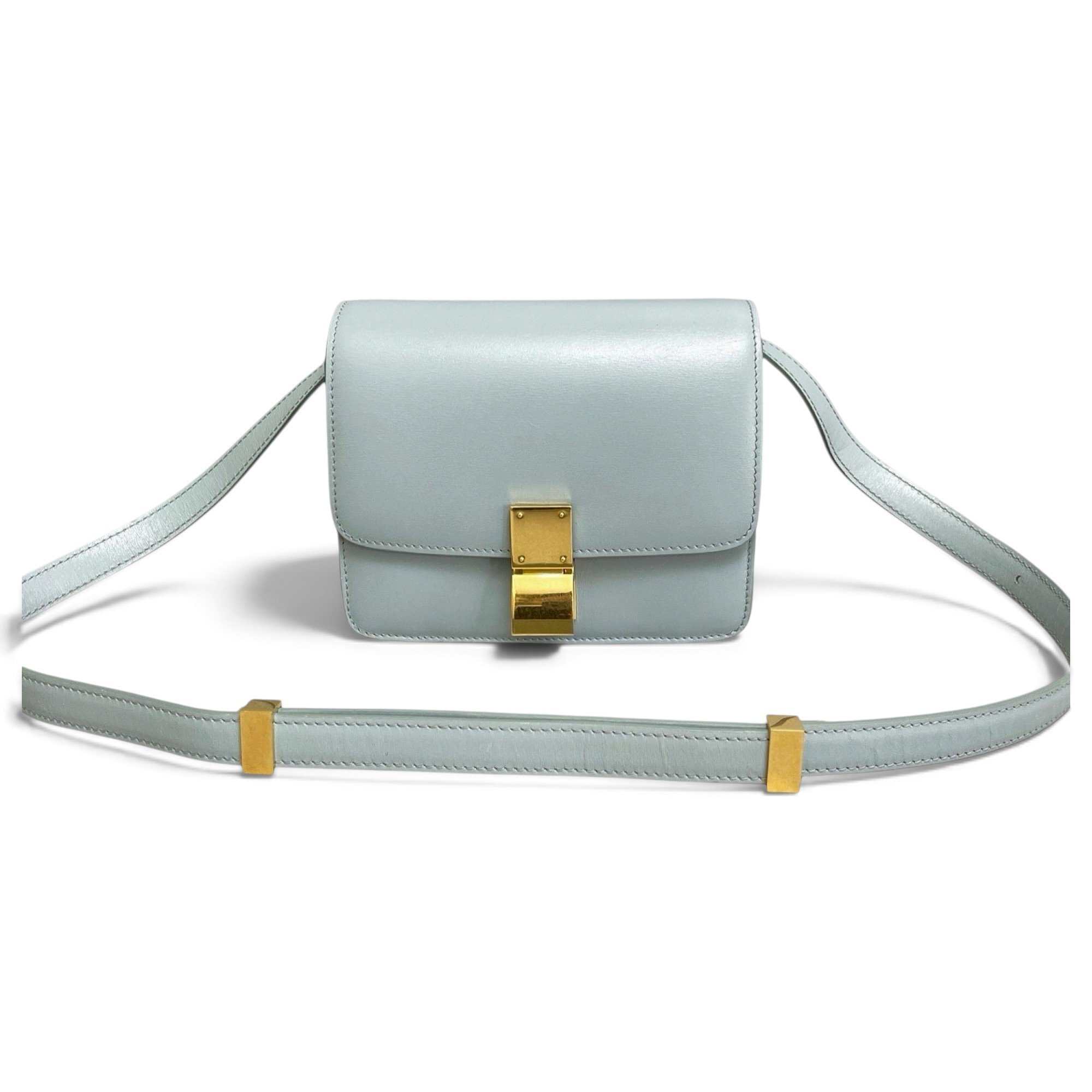 Classic leather handbag