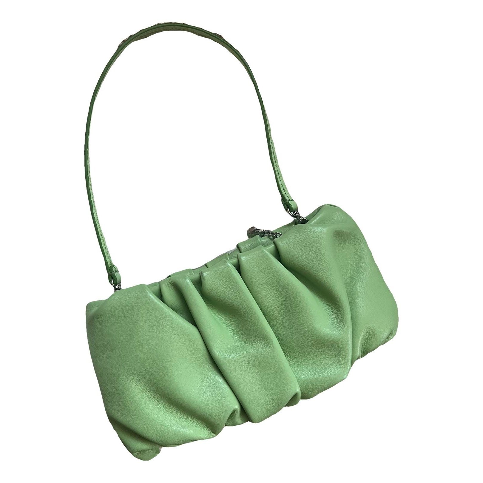 Staud Leather clutch bag