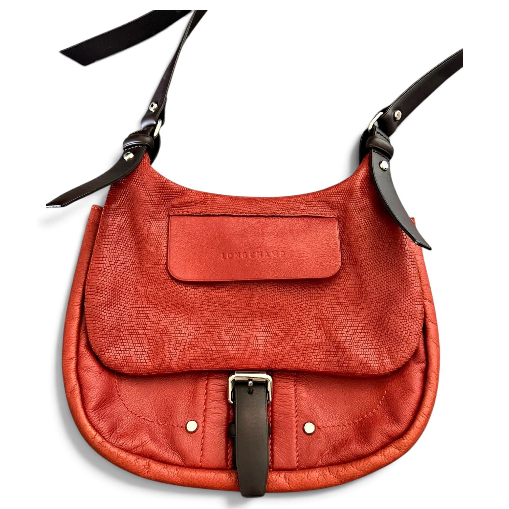 Balzane leather crossbody bag