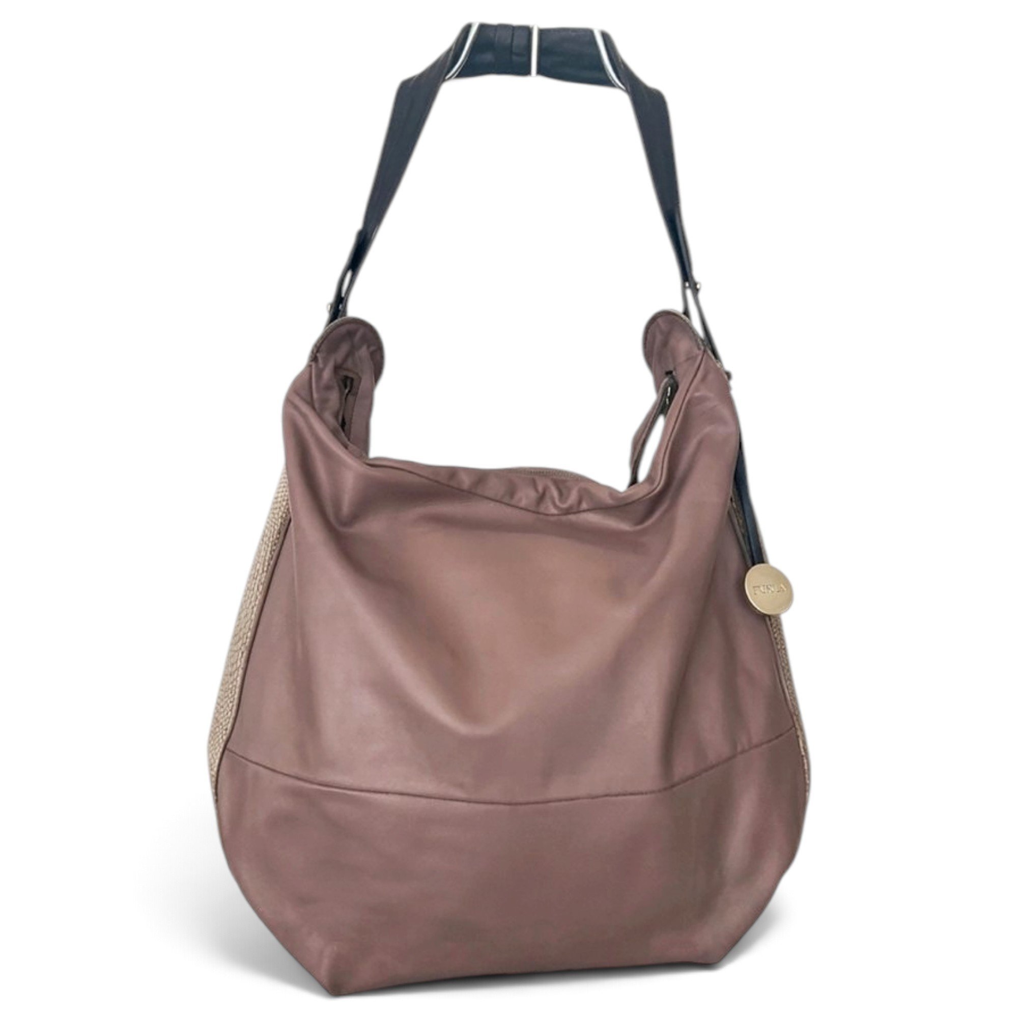 Leather handbag