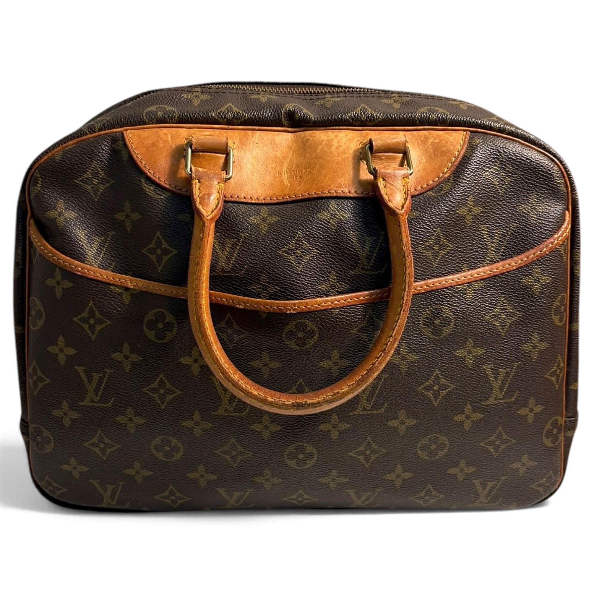 Deauville leather handbag