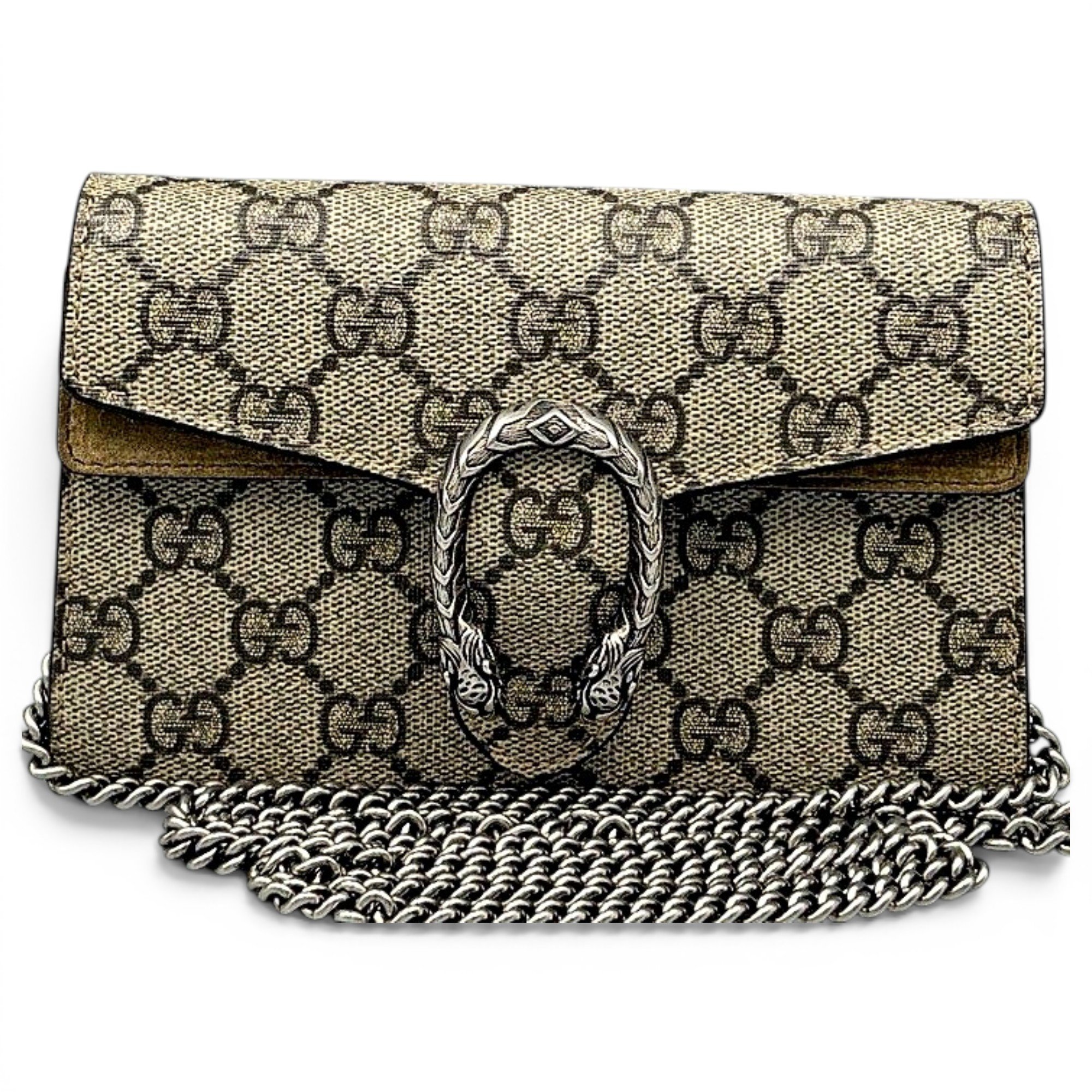 Dionysus Super Mini leather crossbody bag