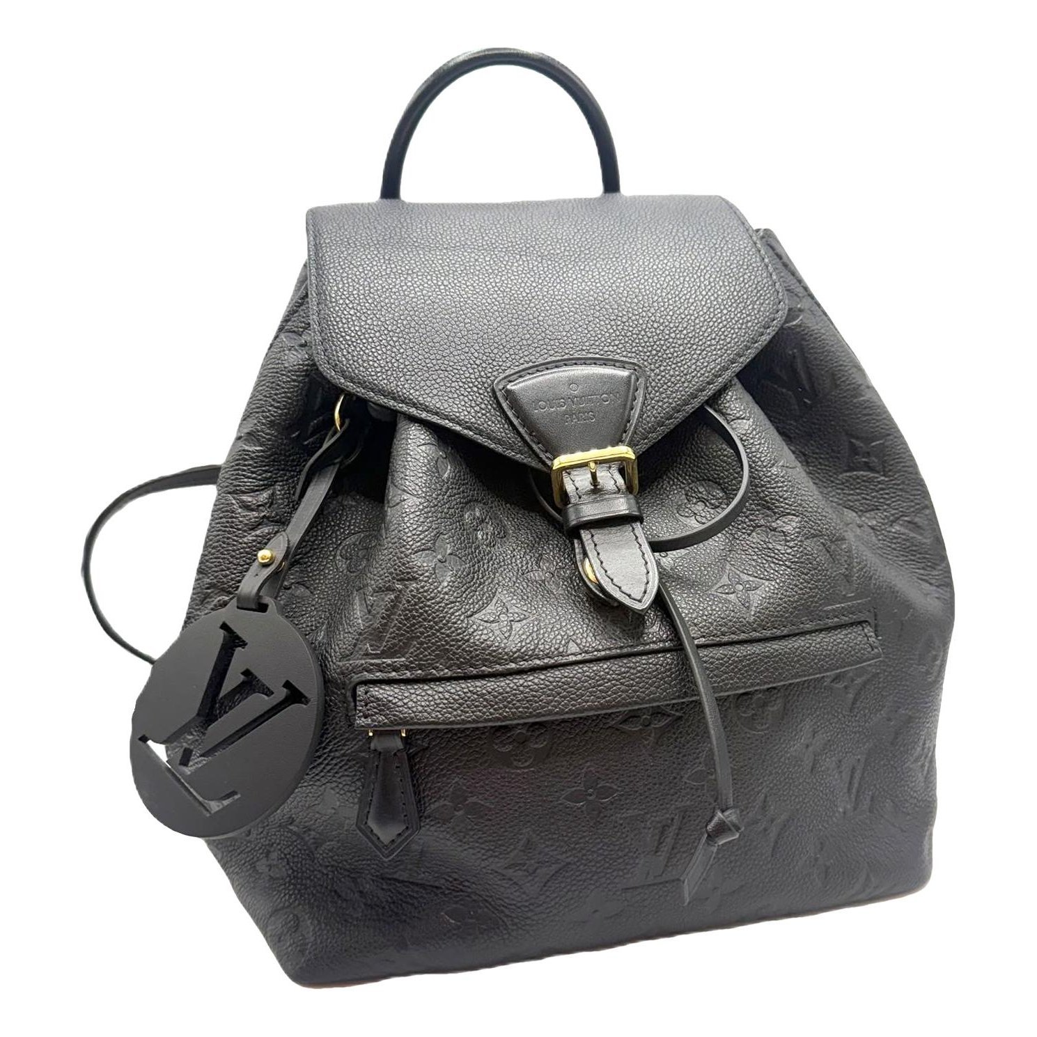 Leather backpack