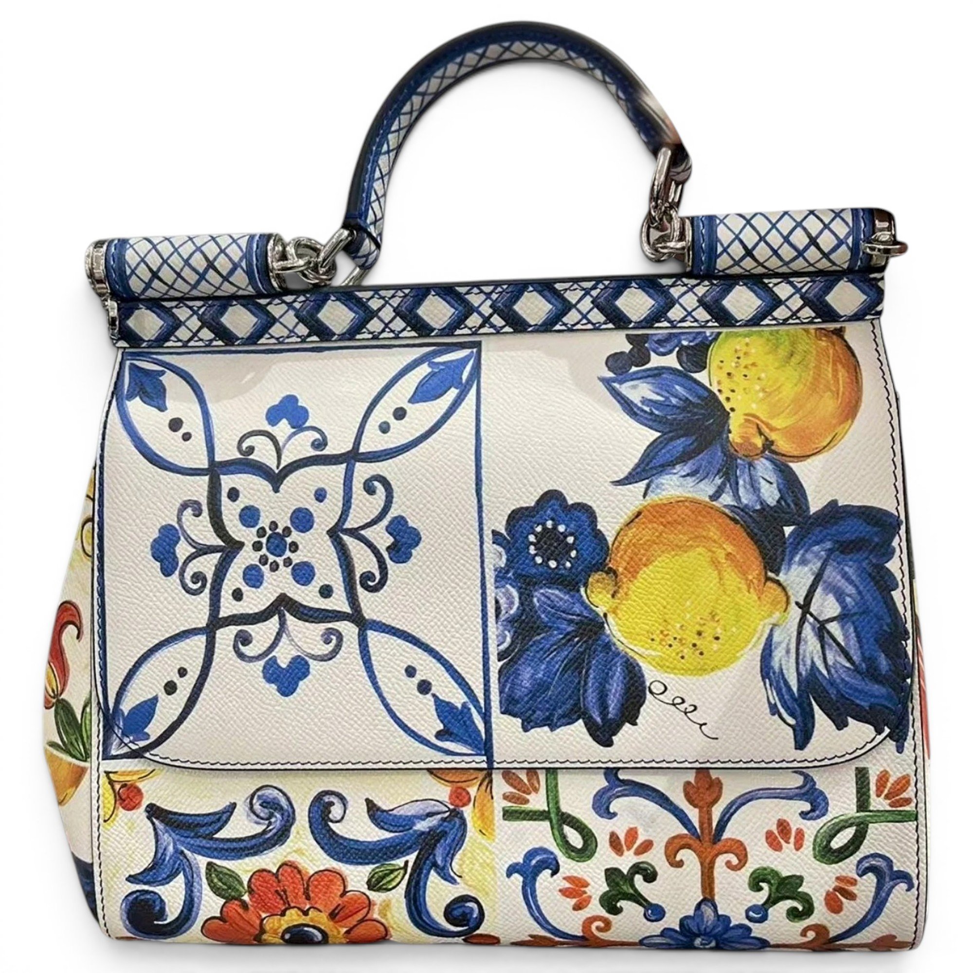 Dolce & Gabbana Sicily leather handbag