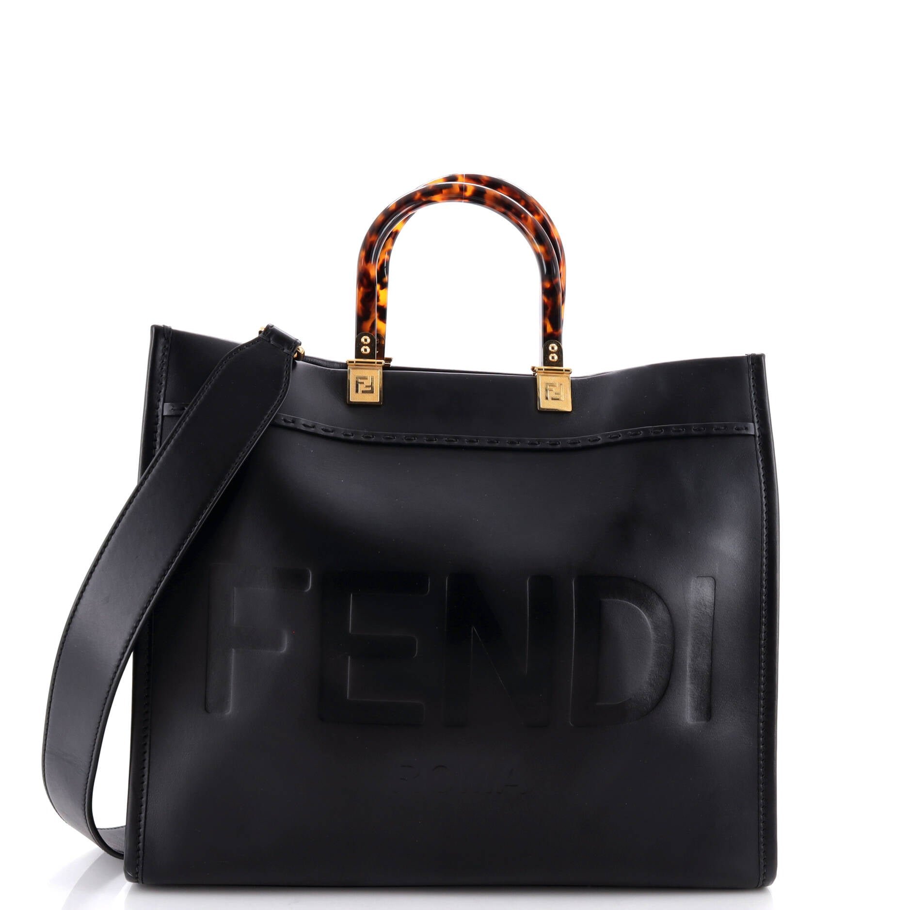 Sunshine Shopper Tote Leather Medium