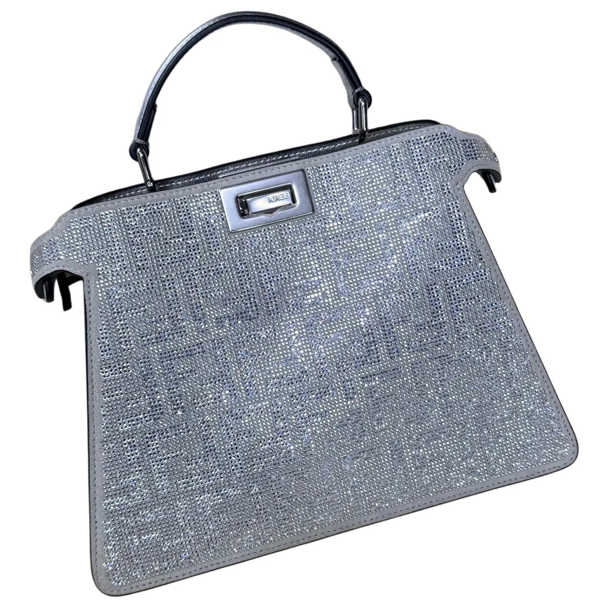 Peekaboo leather handbag