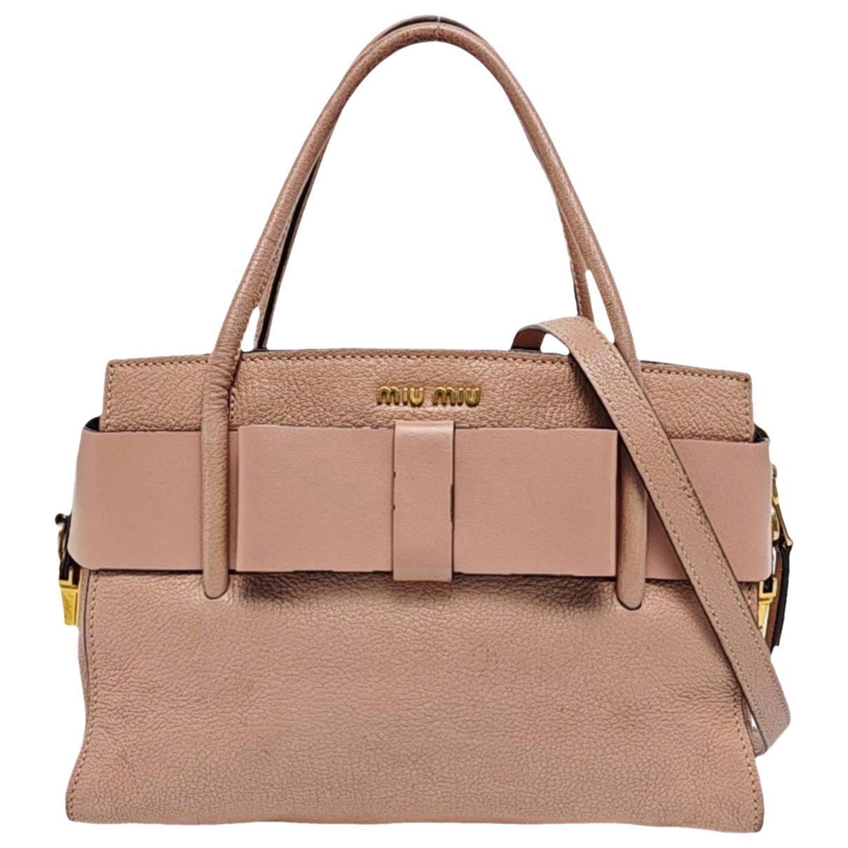 Leather handbag