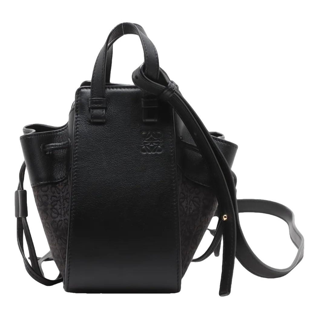 Hammock leather handbag