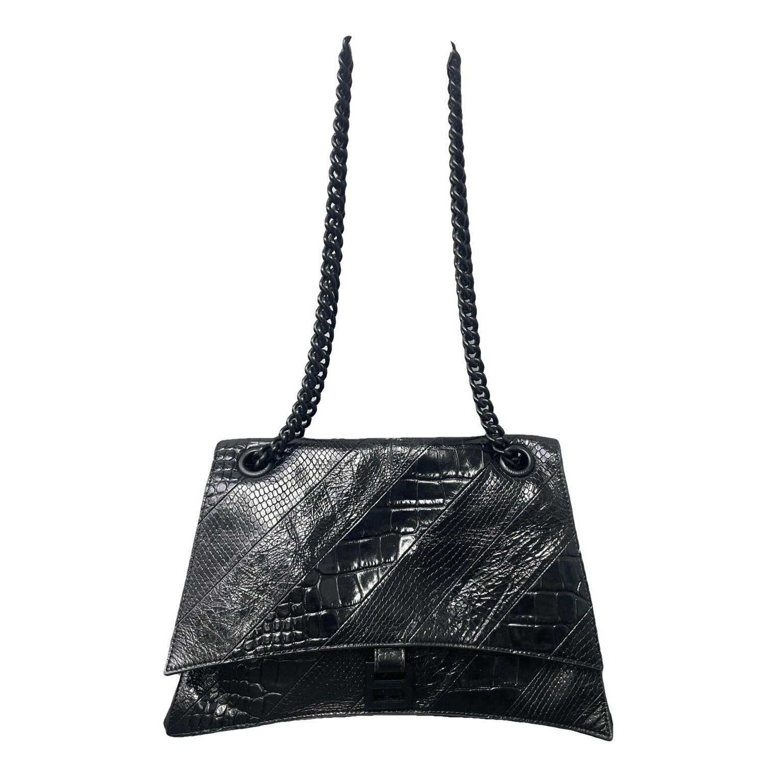 Balenciaga Crush leather handbag