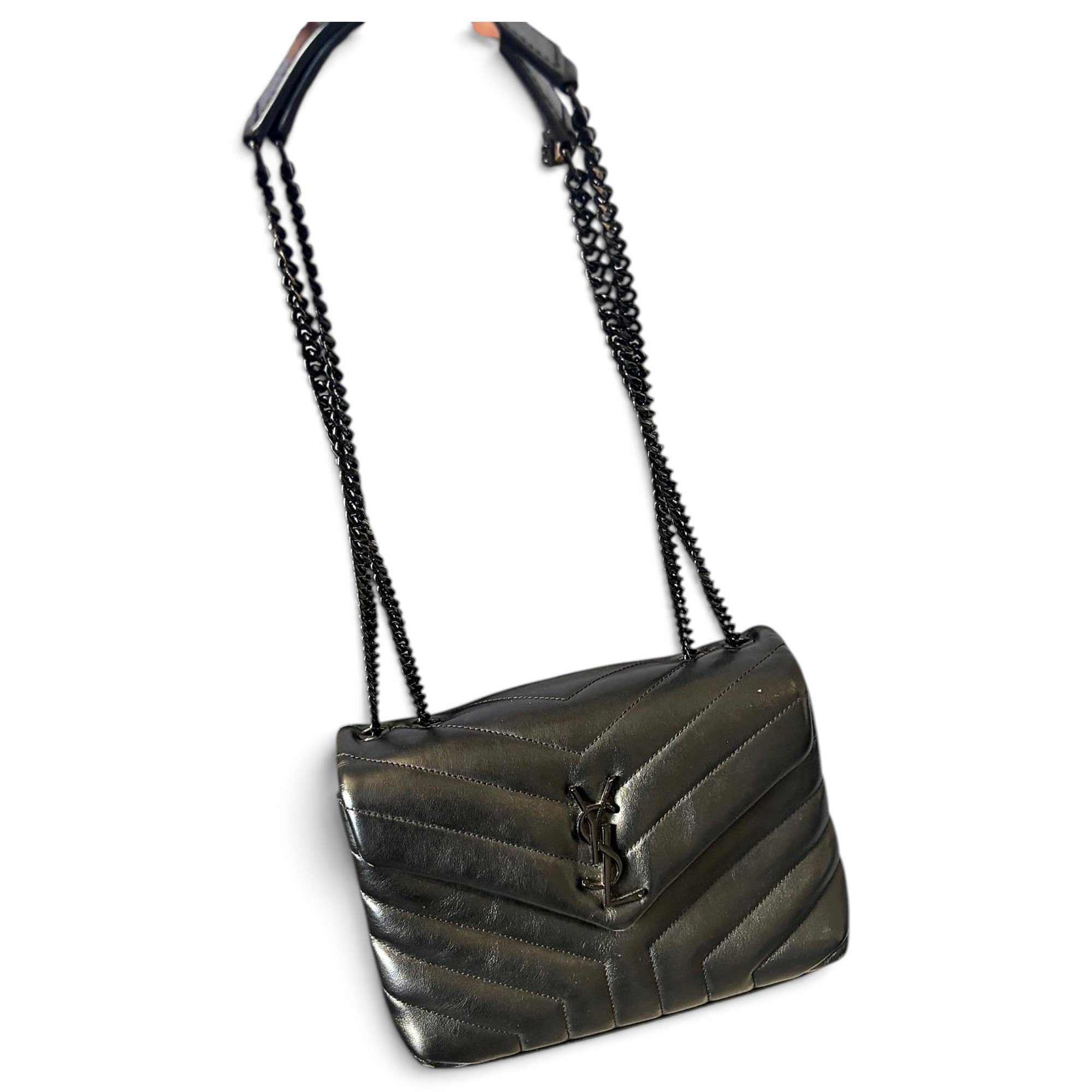 Loulou leather handbag