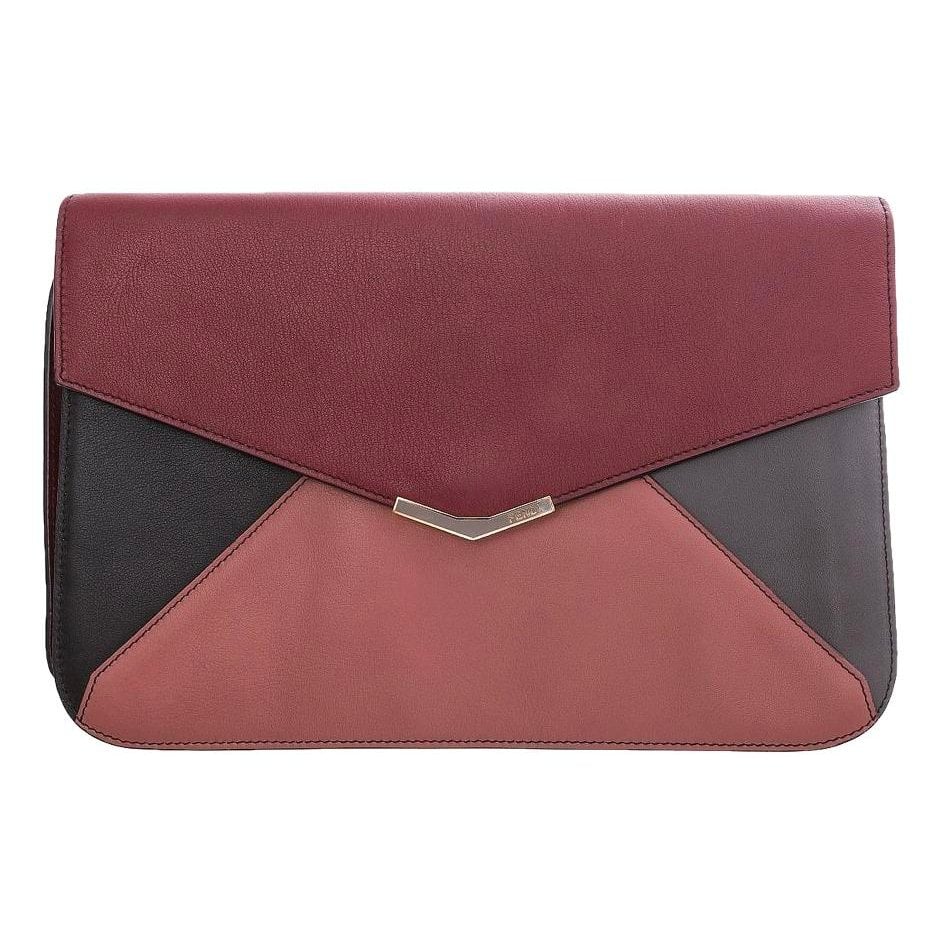 2Jours leather clutch bag
