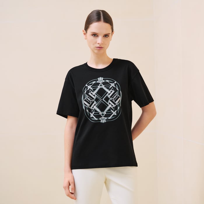 Noir "Mors a Jouets" T-shirt