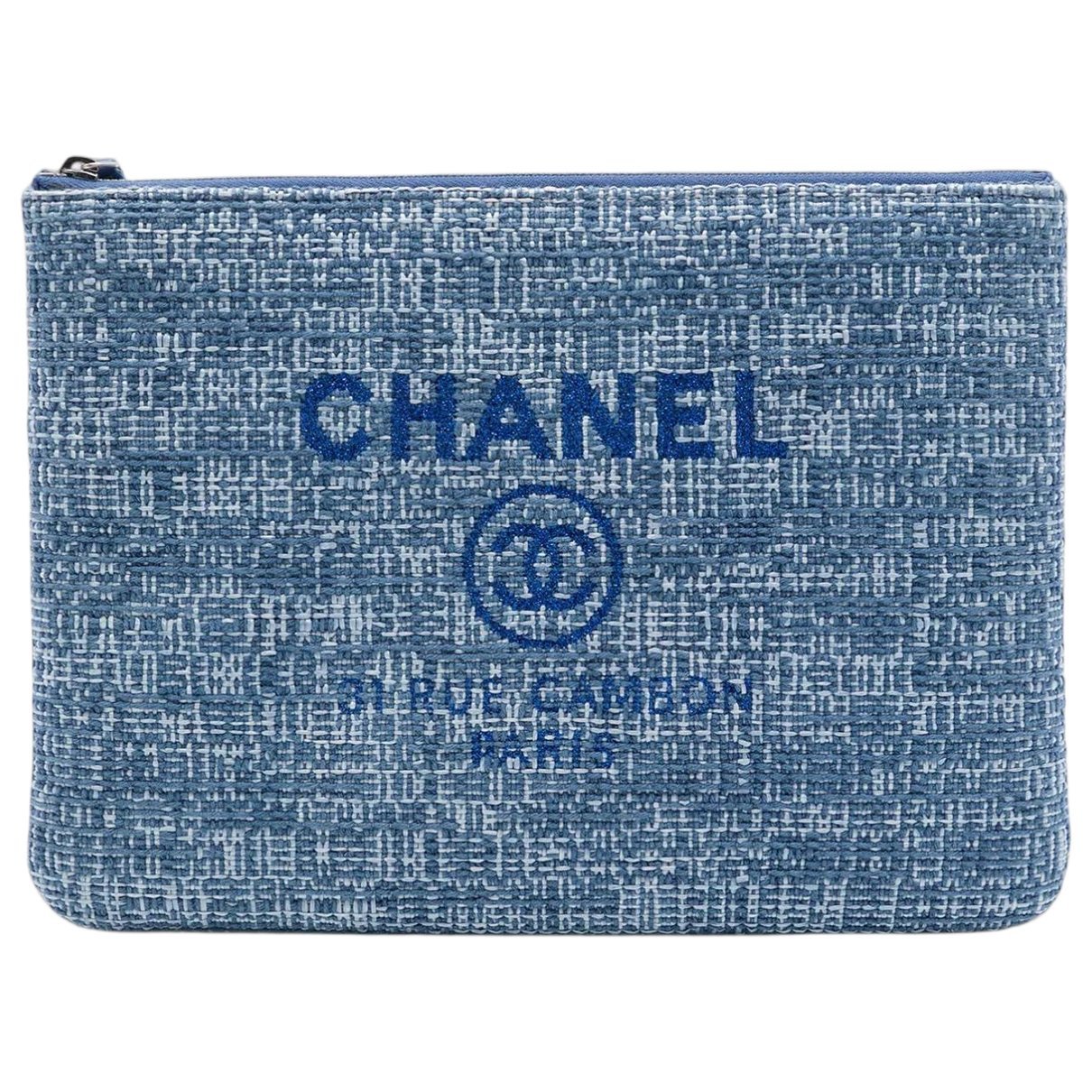 Deauville cloth clutch bag