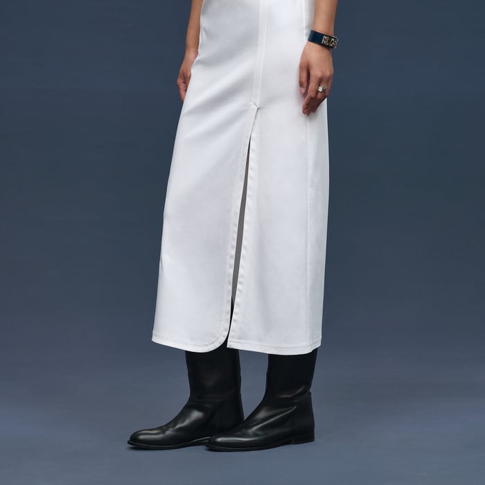 Blanc Long Dress