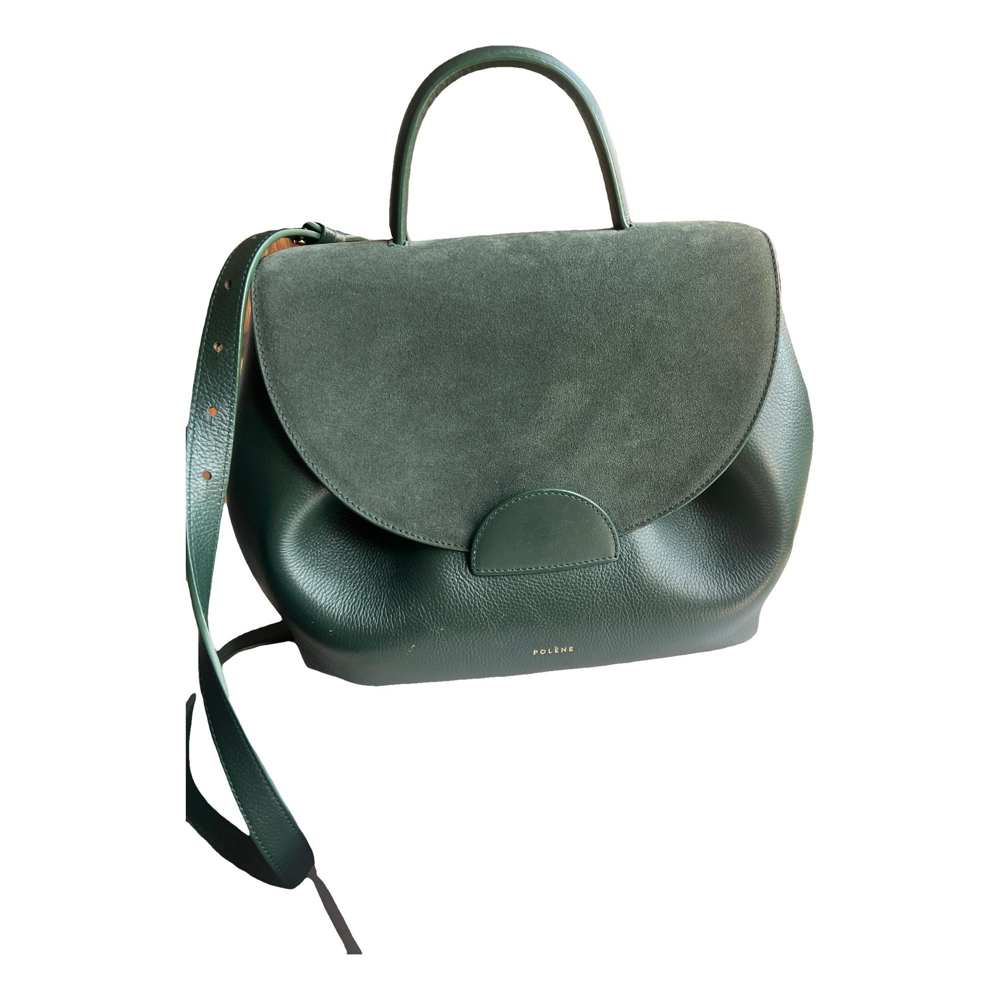 Numéro un leather crossbody bag