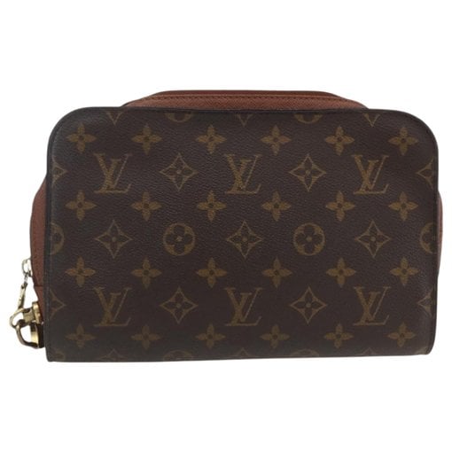 Orsay leather clutch bag