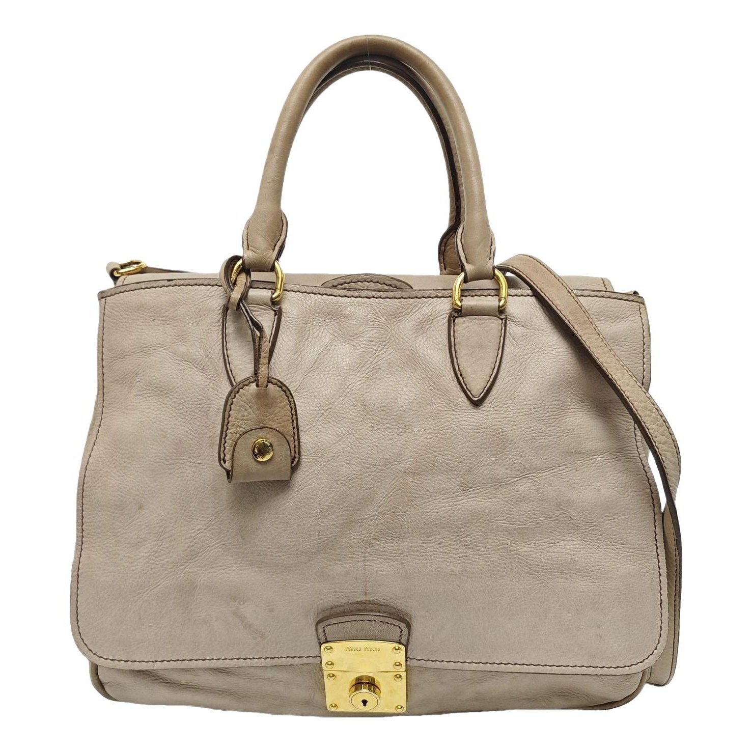 Leather handbag