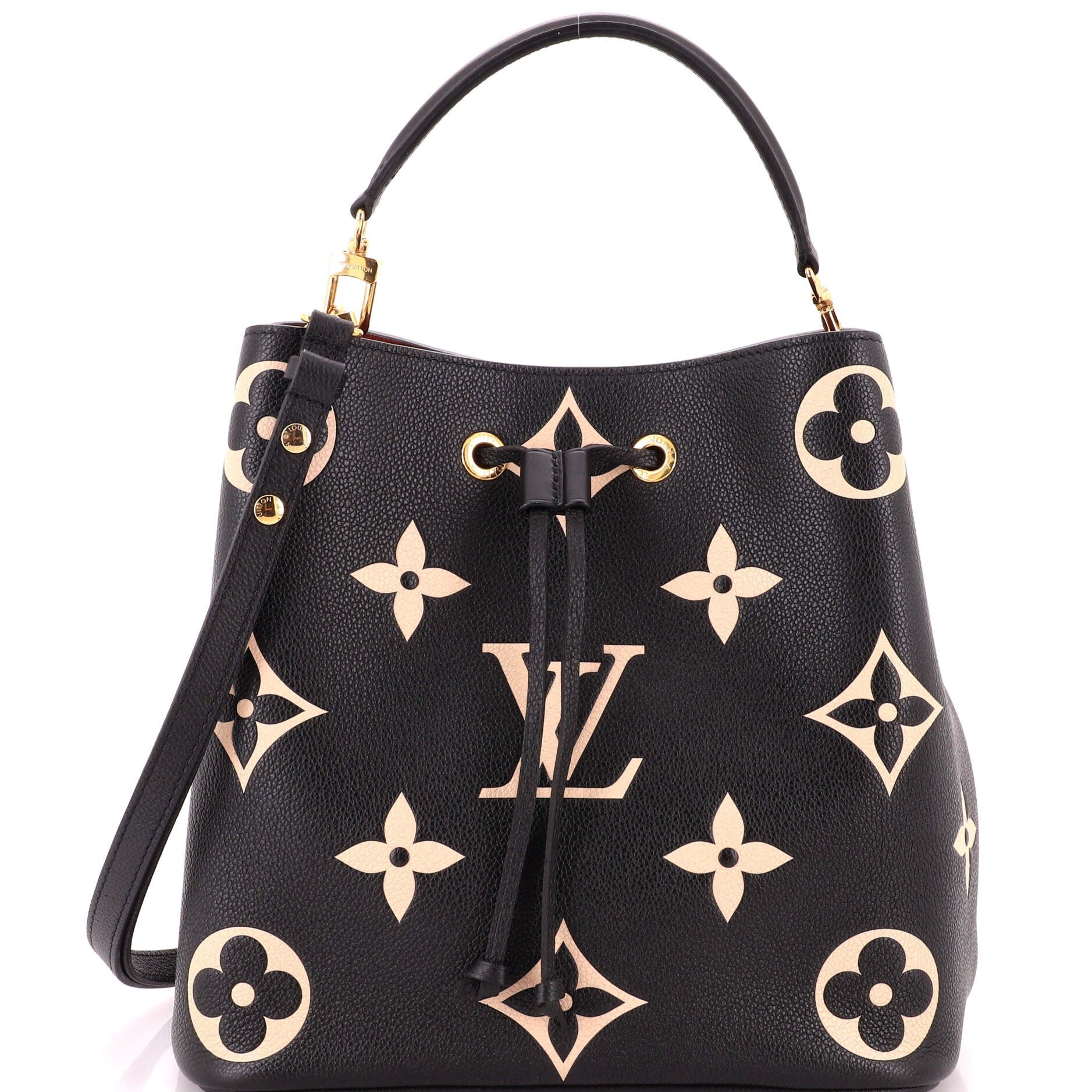 NeoNoe Handbag Bicolor Monogram Empreinte Giant MM