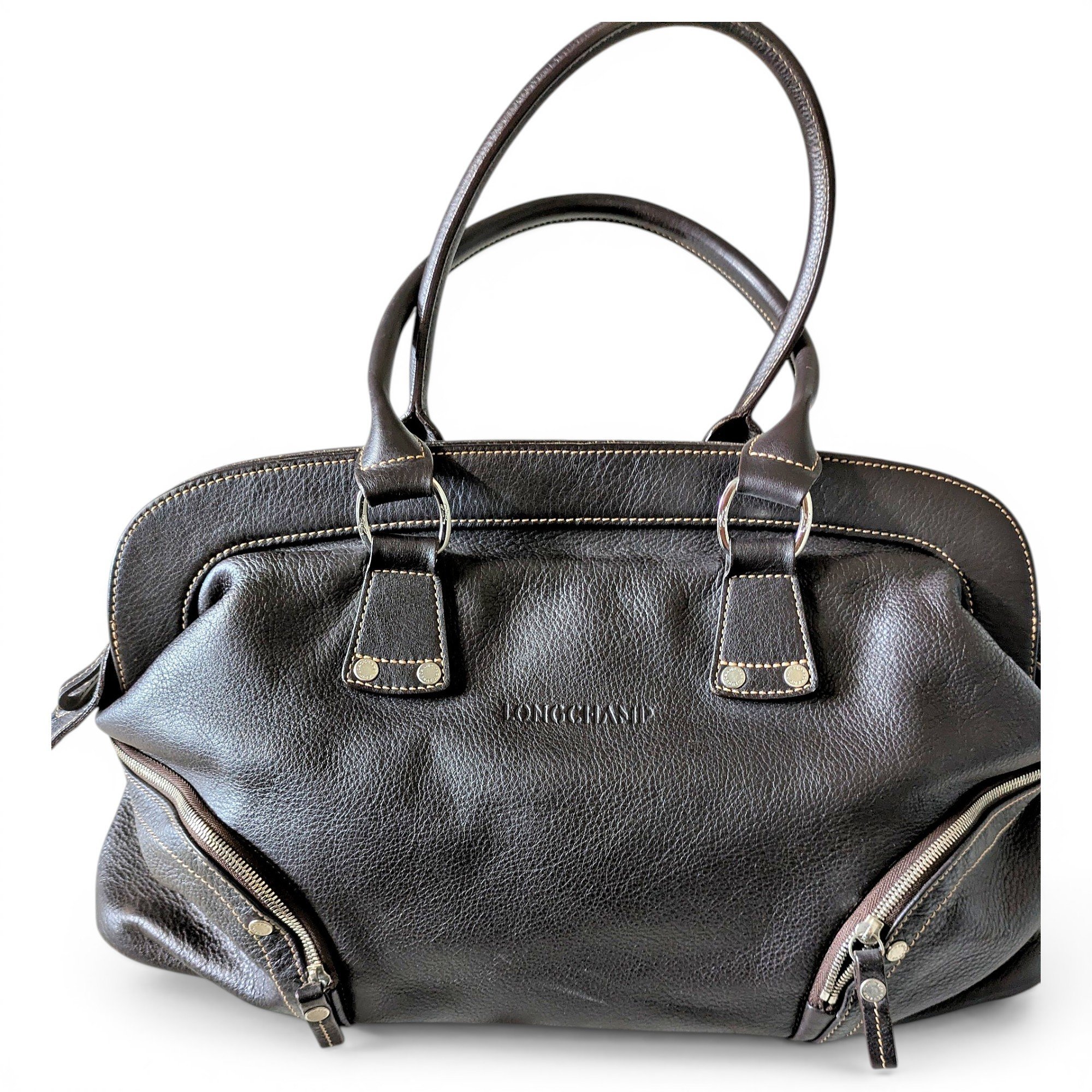 Leather handbag