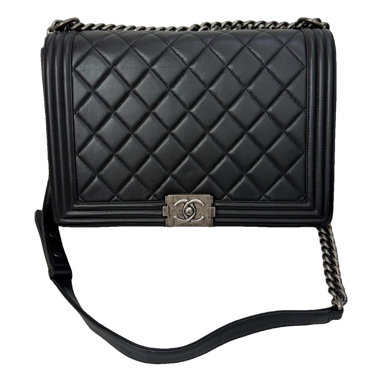 Boy leather crossbody bag