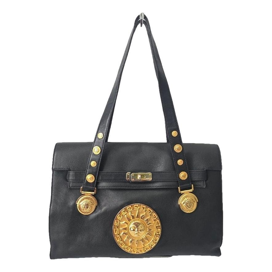 Versace La Medusa leather handbag