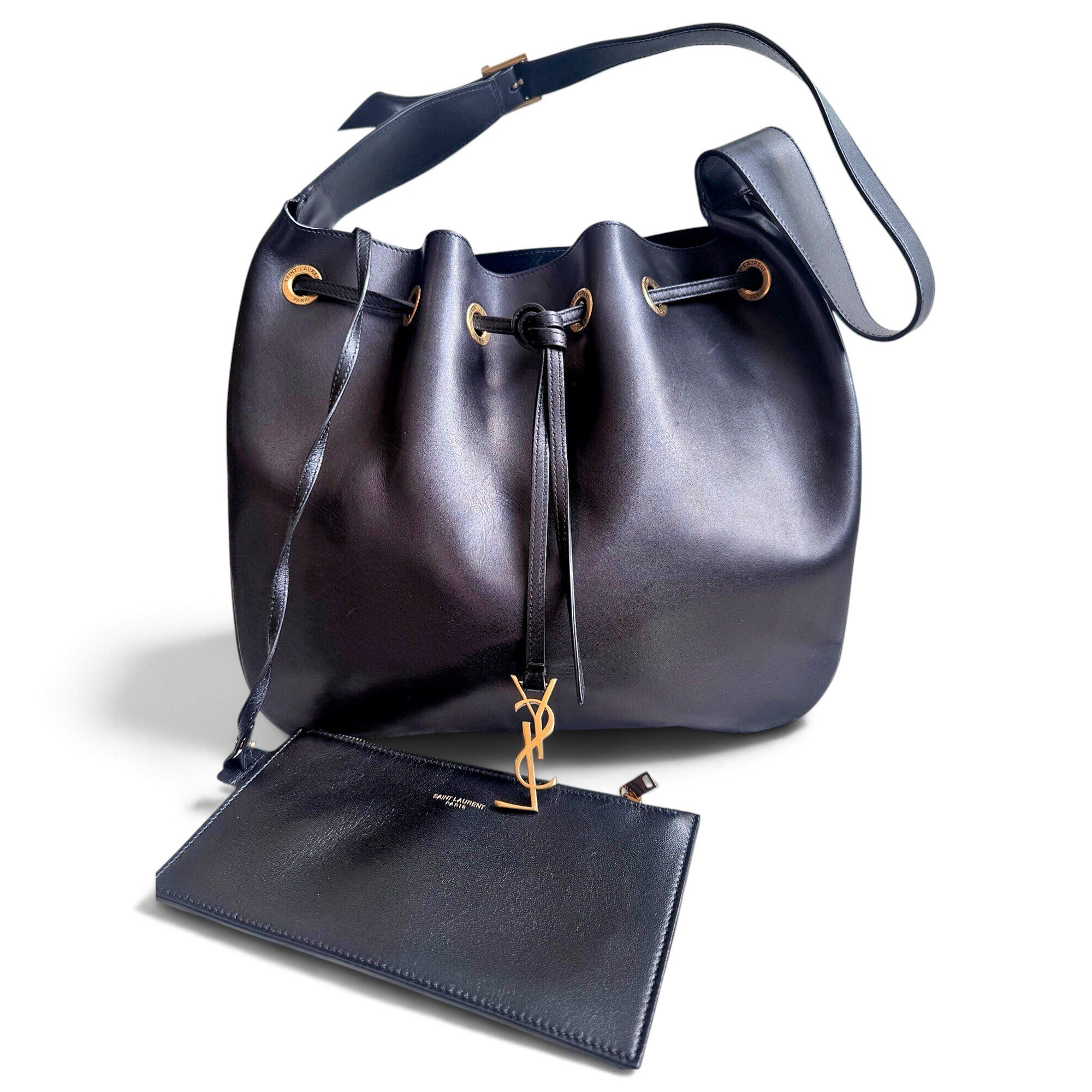 Leather handbag