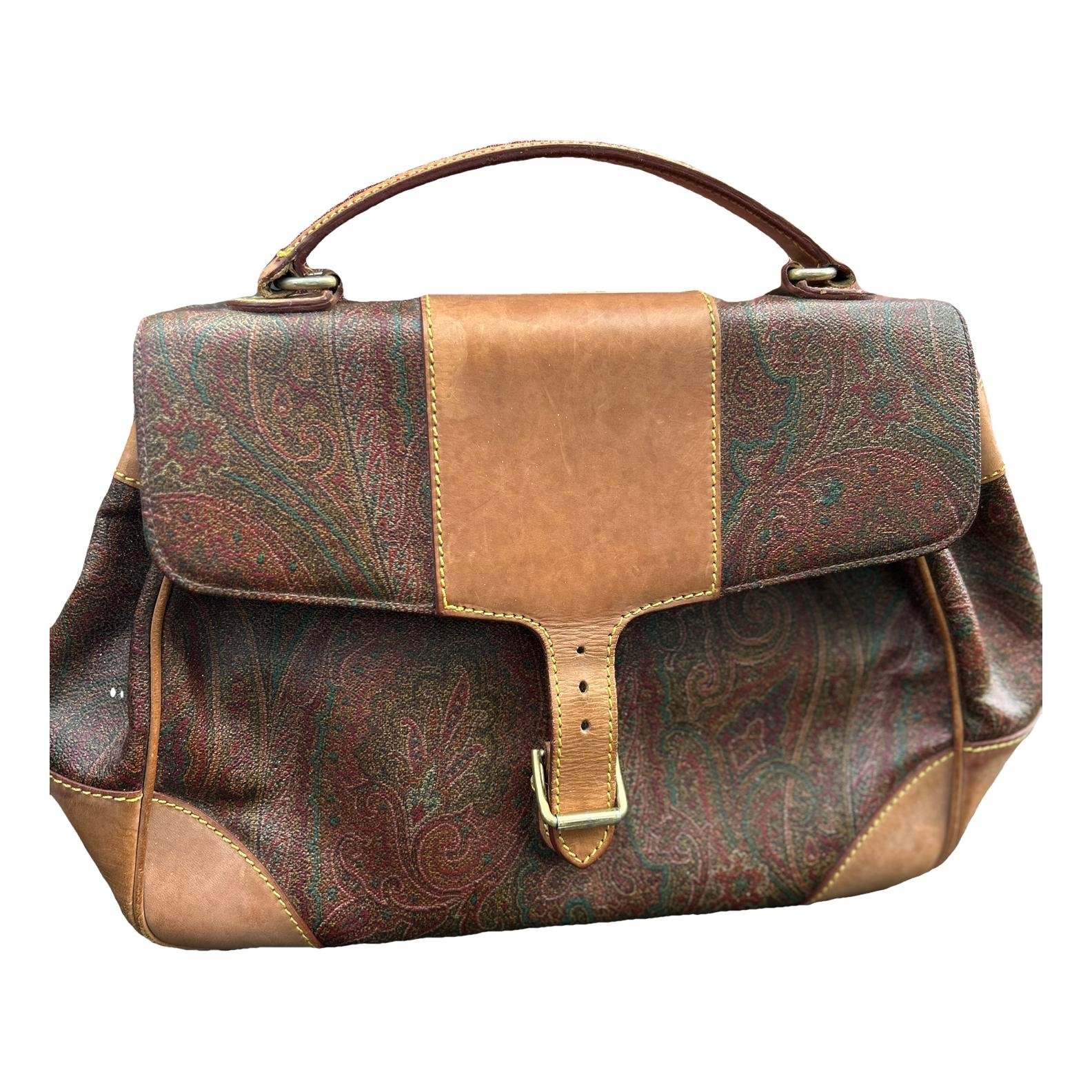 Leather satchel