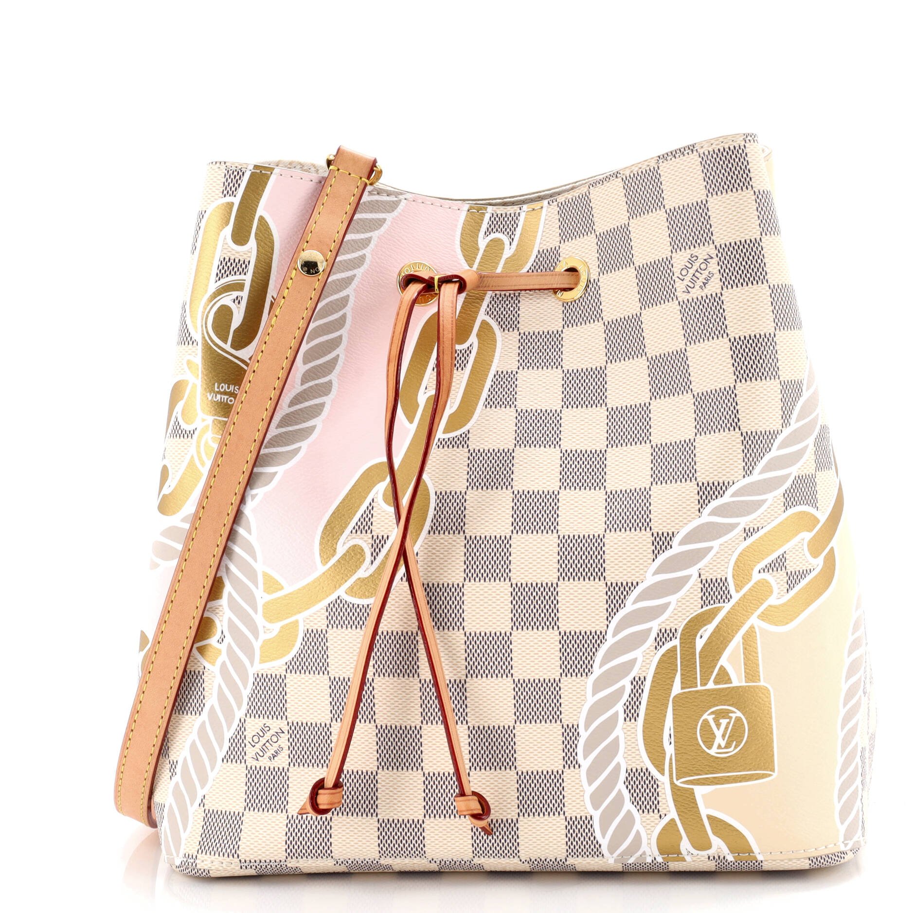 Louis Vuitton NeoNoe Handbag Limited Edition Nautical Damier MM