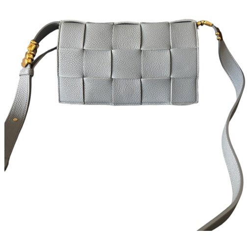 Cassette leather crossbody bag