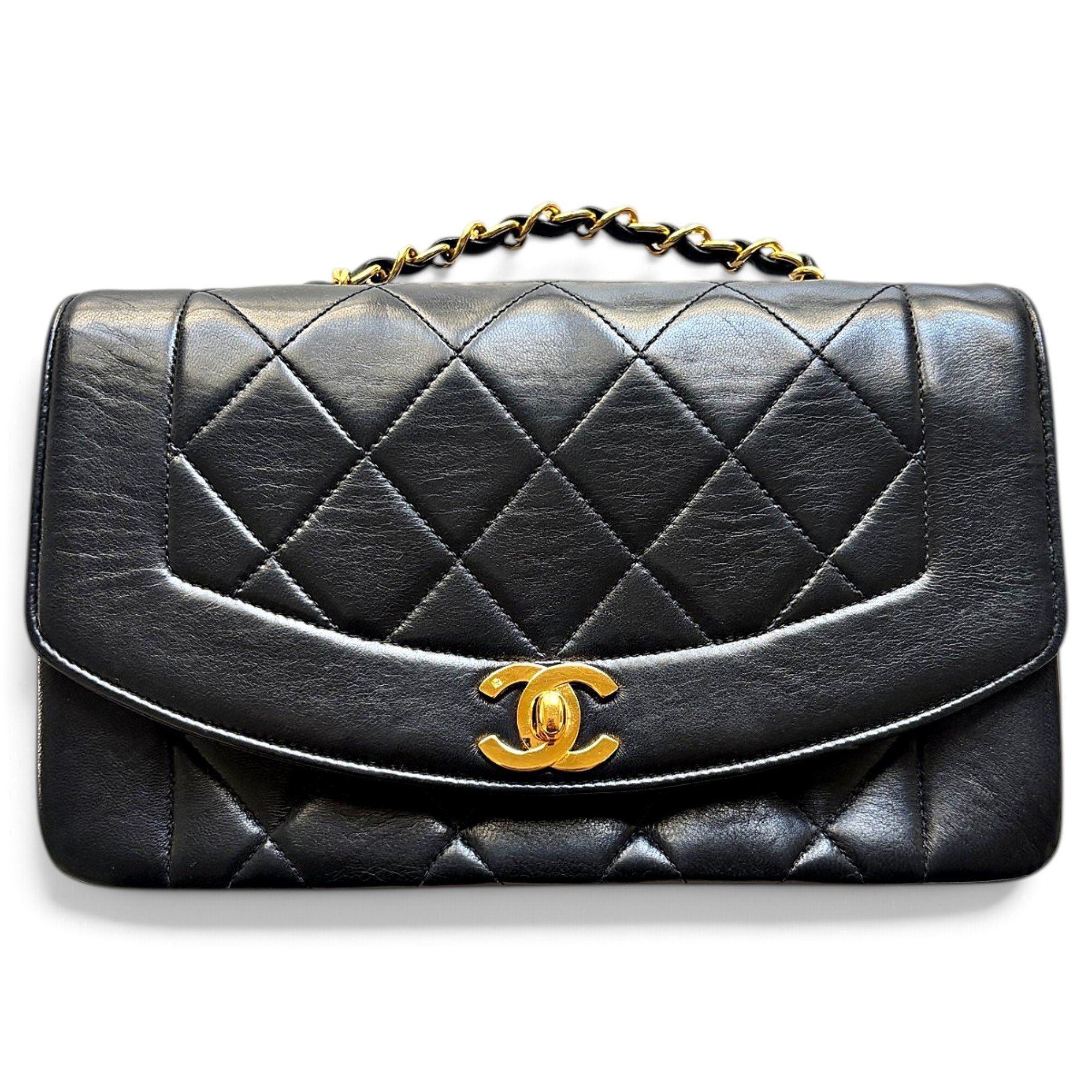 Diana leather handbag