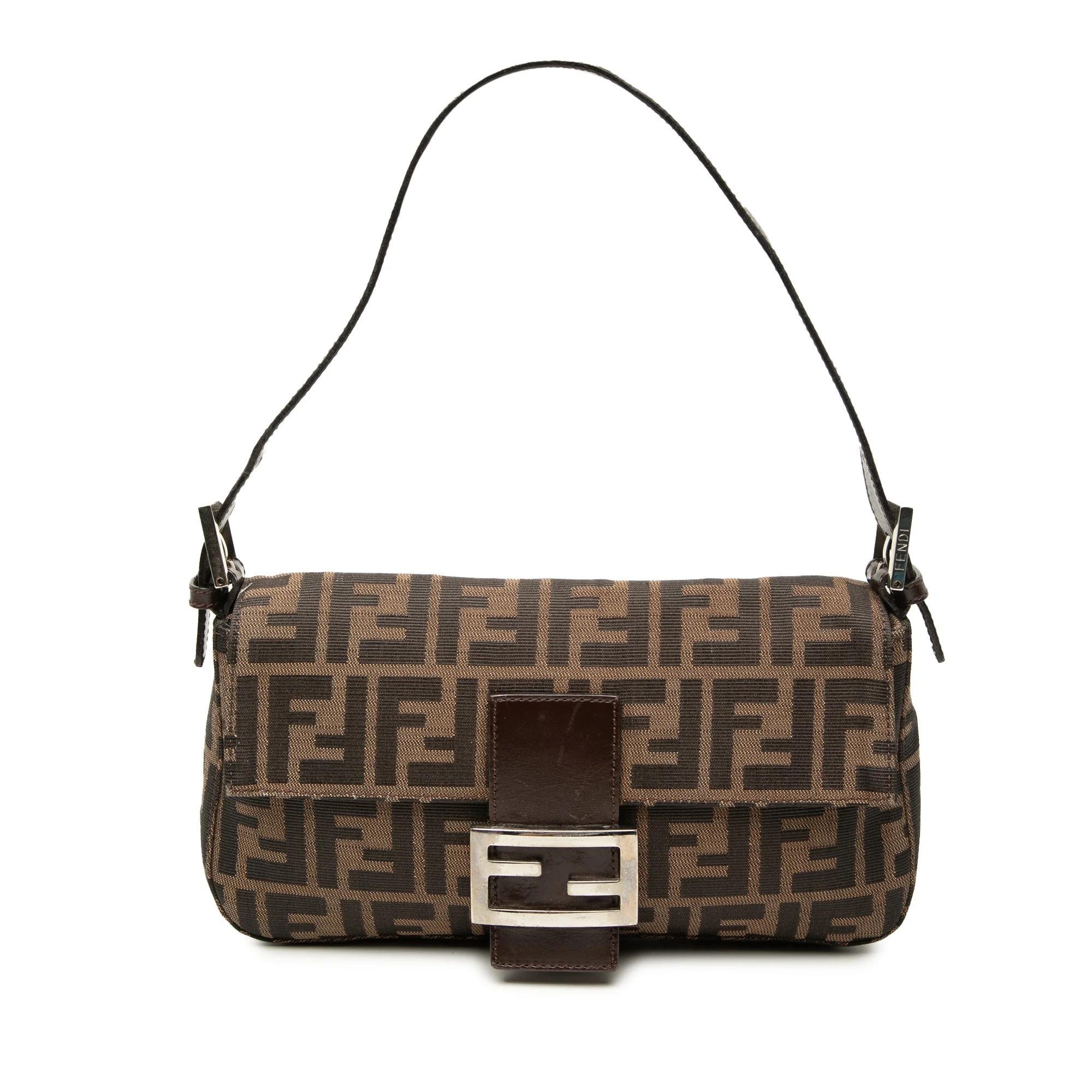 Baguette leather handbag