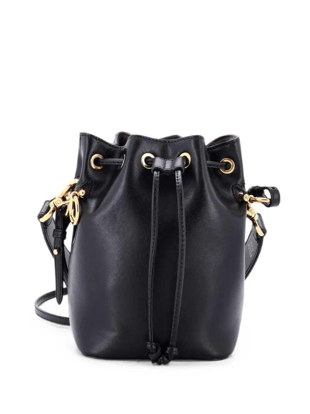 Mon Tresor Leather Mini bucket bag